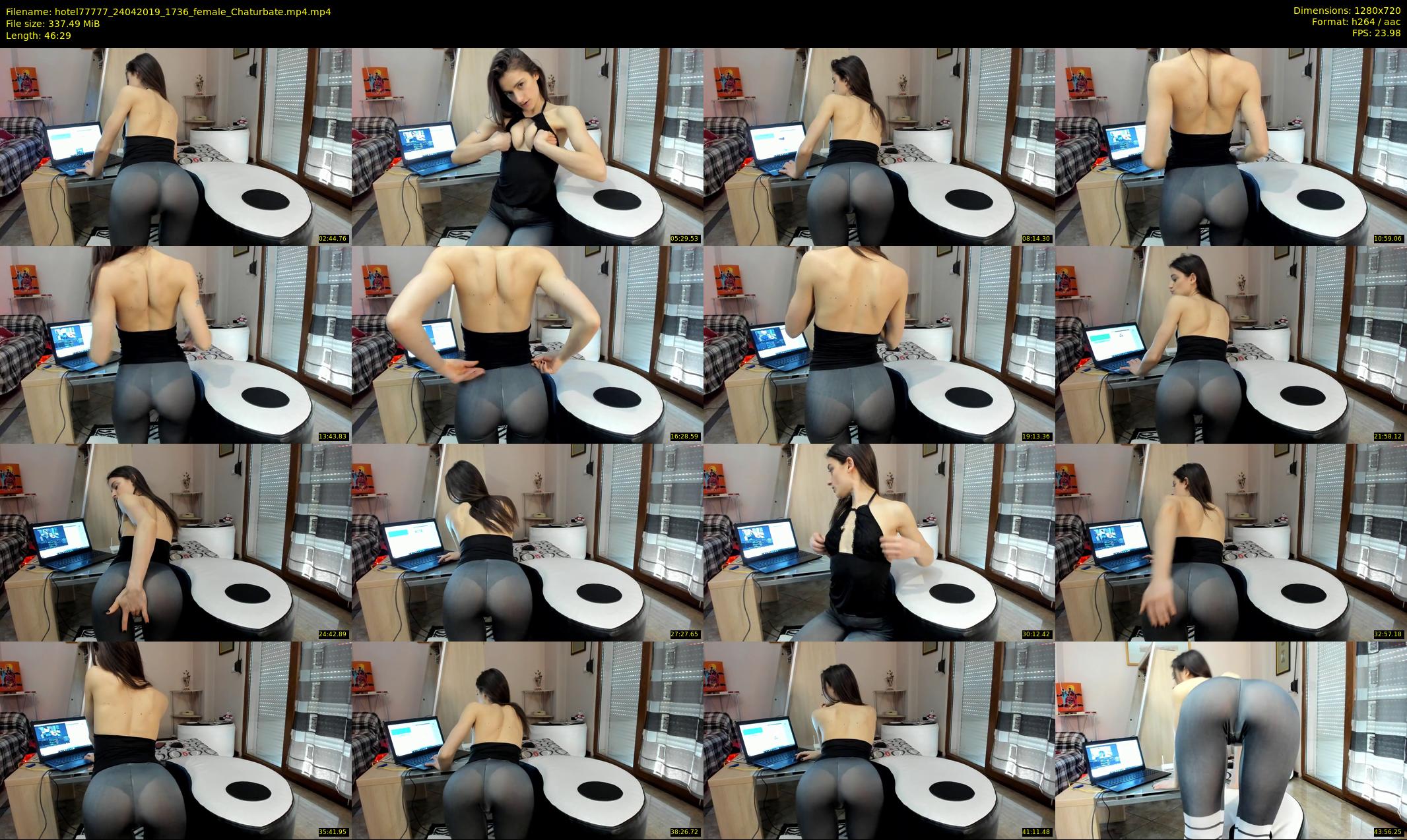 hotel77777 — 47 minute Chaturbate female cam show recording, 720p, Apr 24, 2019
