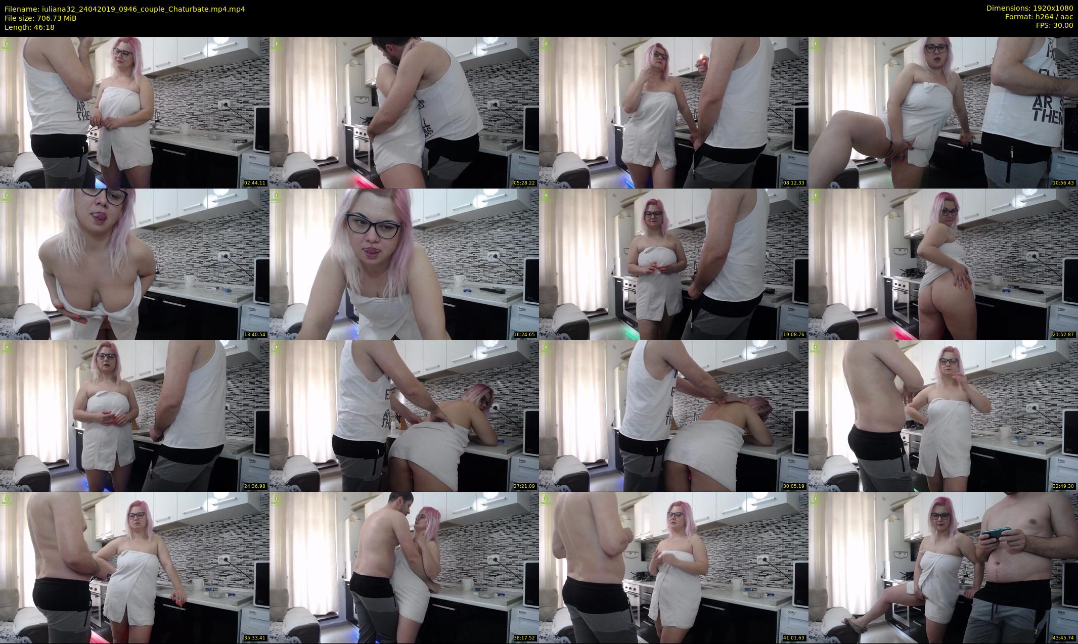 iuliana32 — 47 minute Chaturbate couple cam show recording, 1080p, Apr 24, 2019