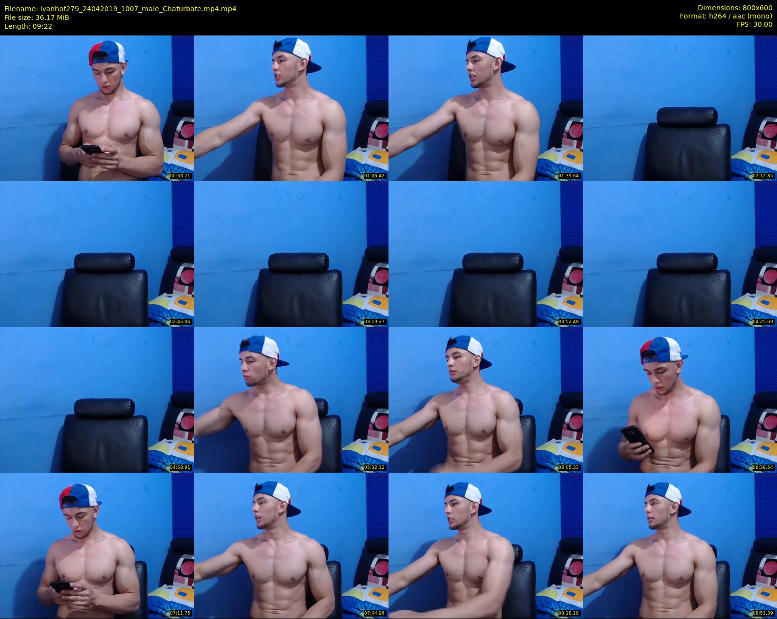 ivanhot279 — 10 minute Chaturbate male cam show recording, 480p, Apr 24, 2019