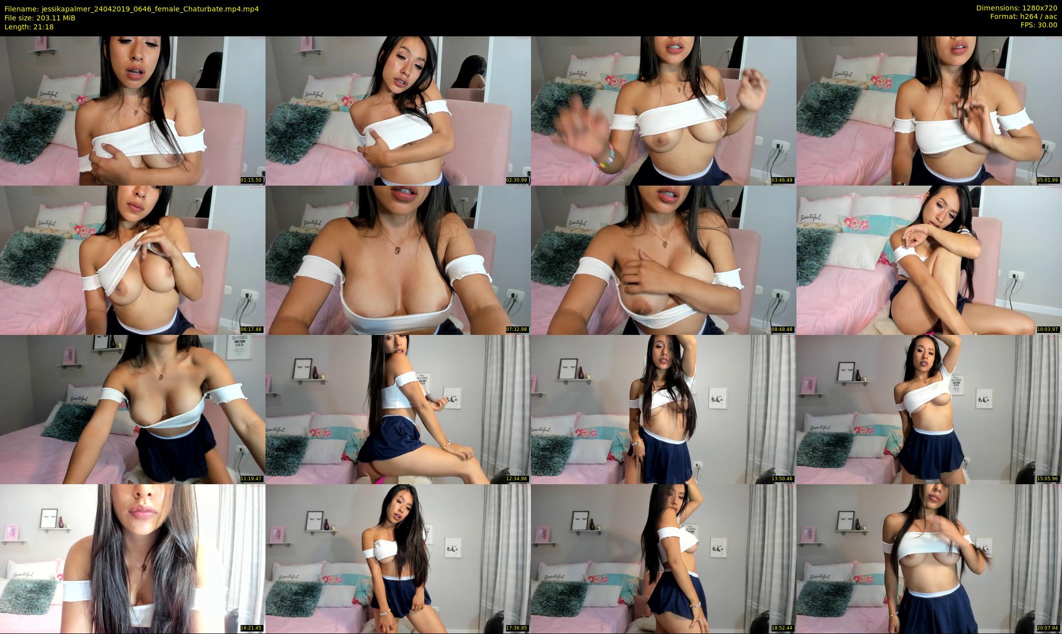 jessikapalmer — 22 minute Chaturbate female cam show recording, 720p, Apr 24, 2019