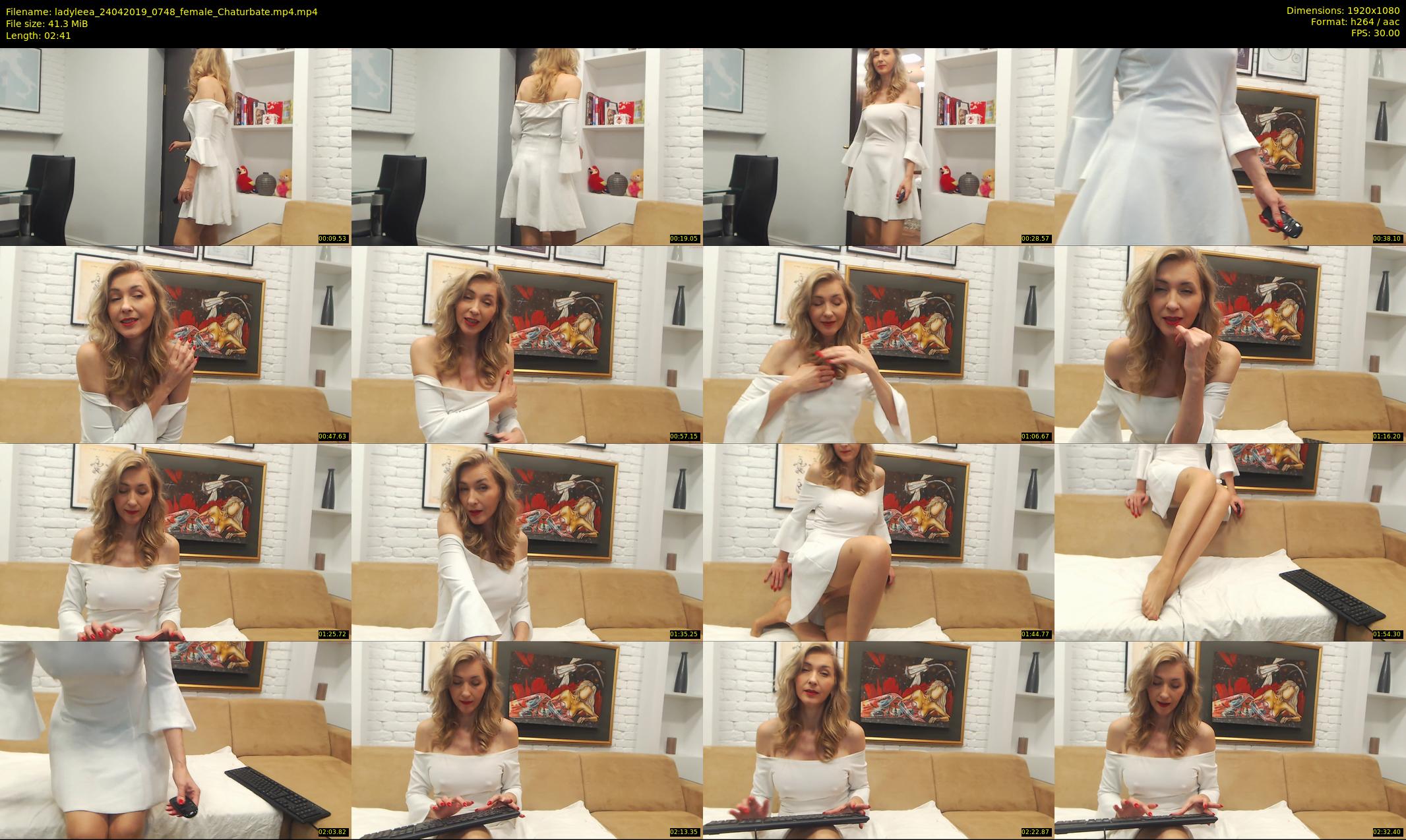 ladyleea — 3 minute Chaturbate female cam show recording, 1080p, Apr 24, 2019