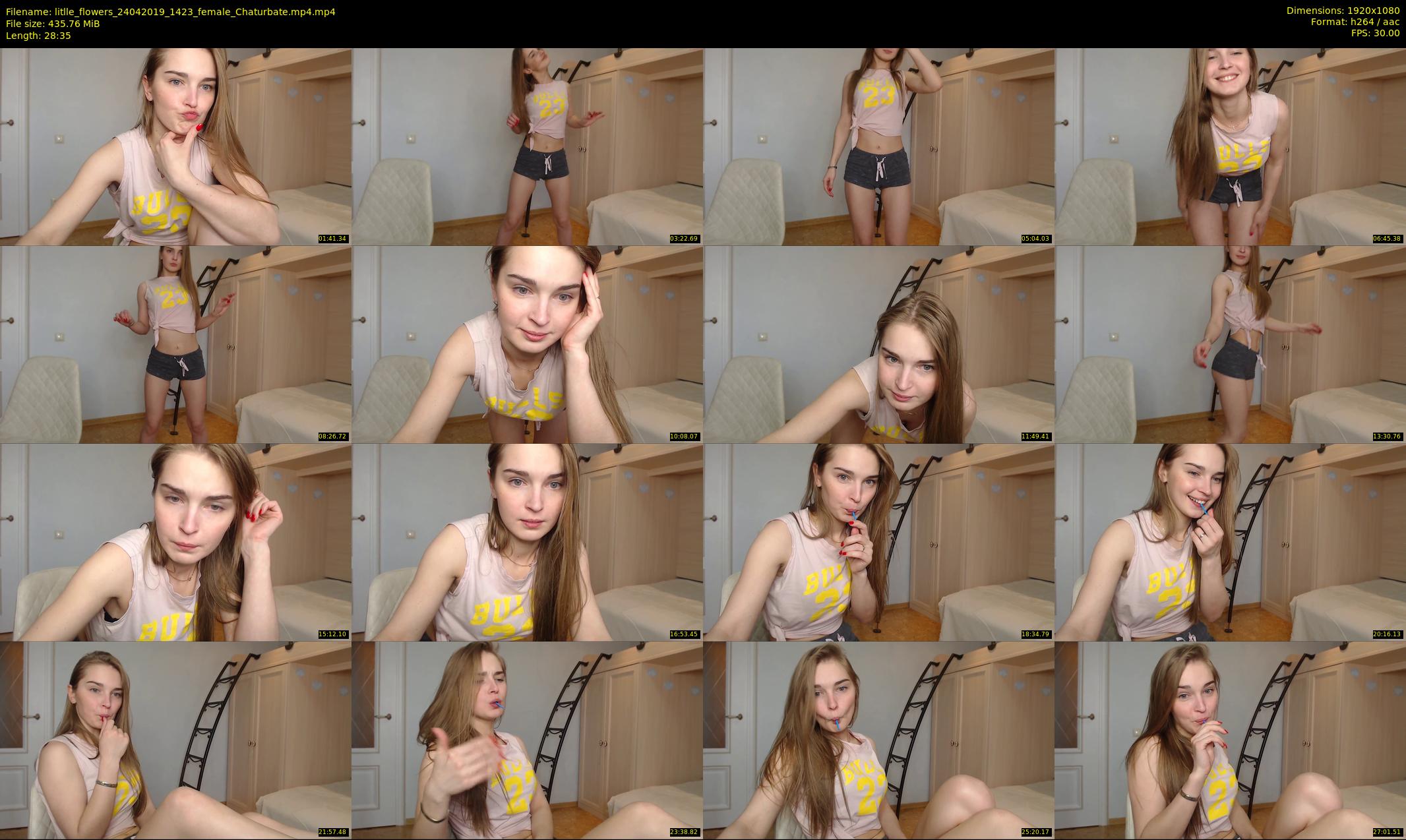 litlle_flowers — 29 minute Chaturbate female cam show recording, 1080p, Apr 24, 2019