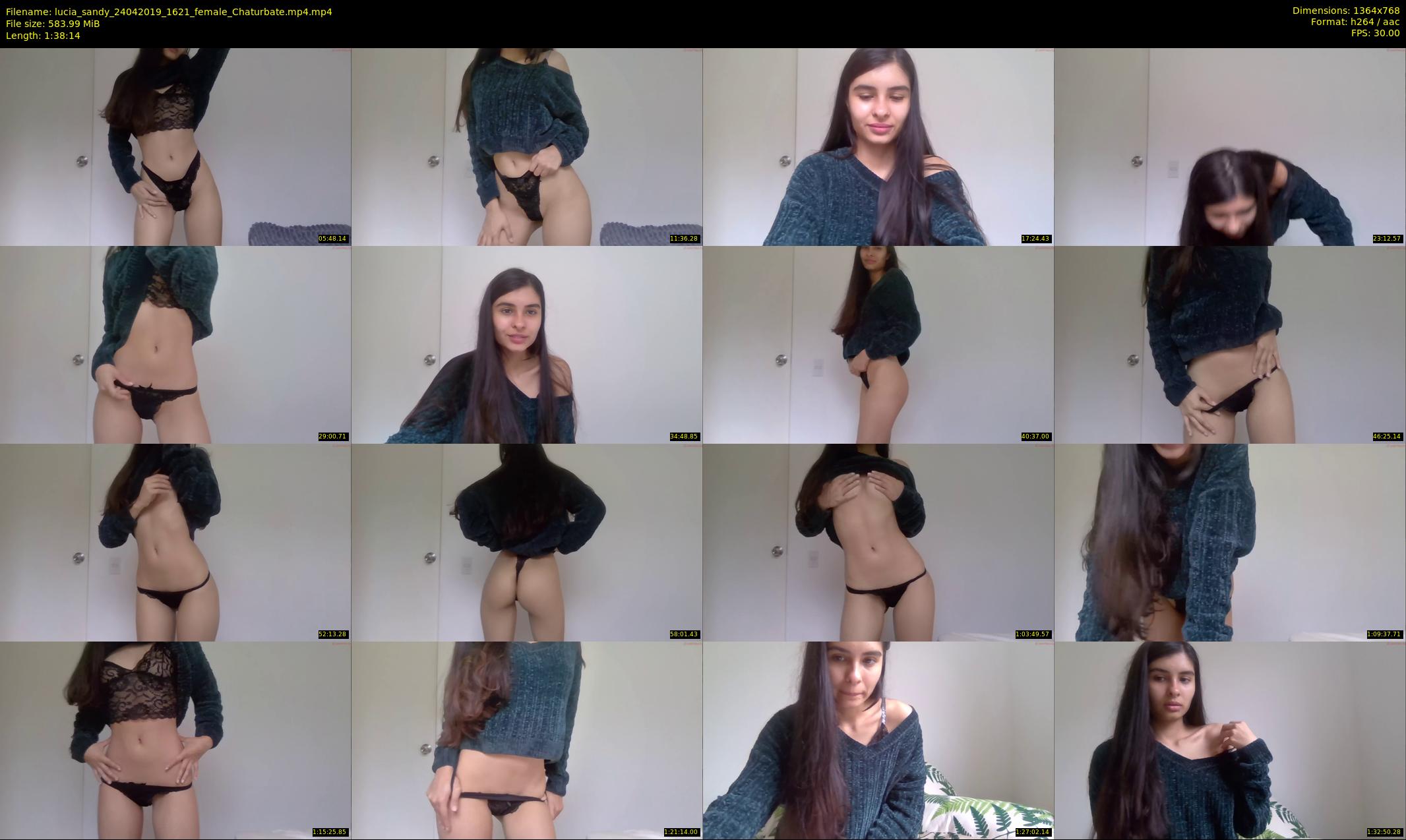 lucia_sandy — 99 minute Chaturbate female cam show recording, 720p, Apr 24, 2019