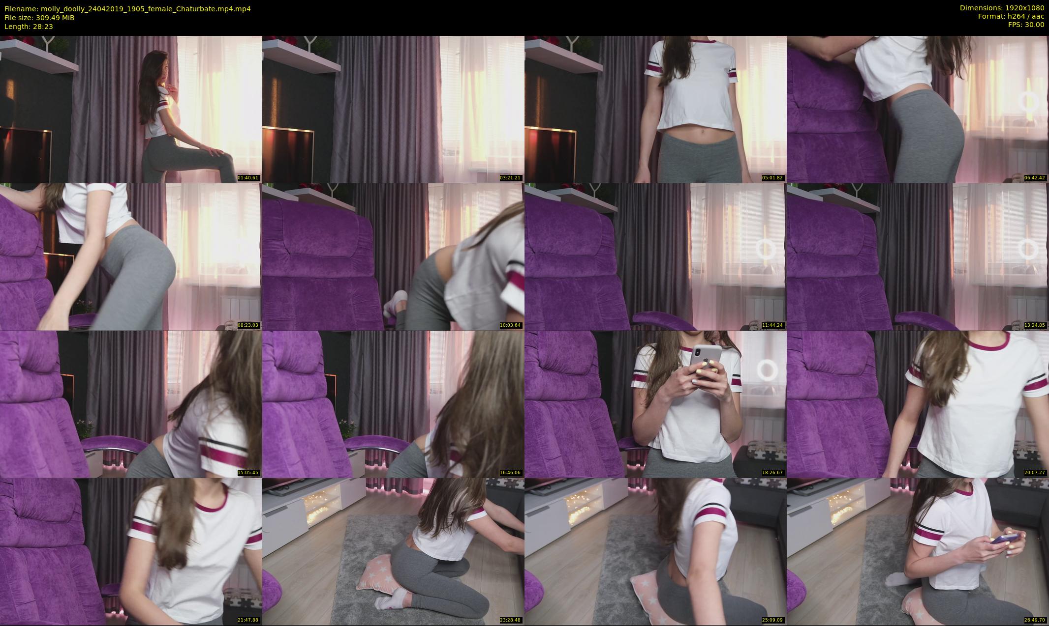 molly_doolly — 29 minute Chaturbate female cam show recording, 1080p, Apr 24, 2019