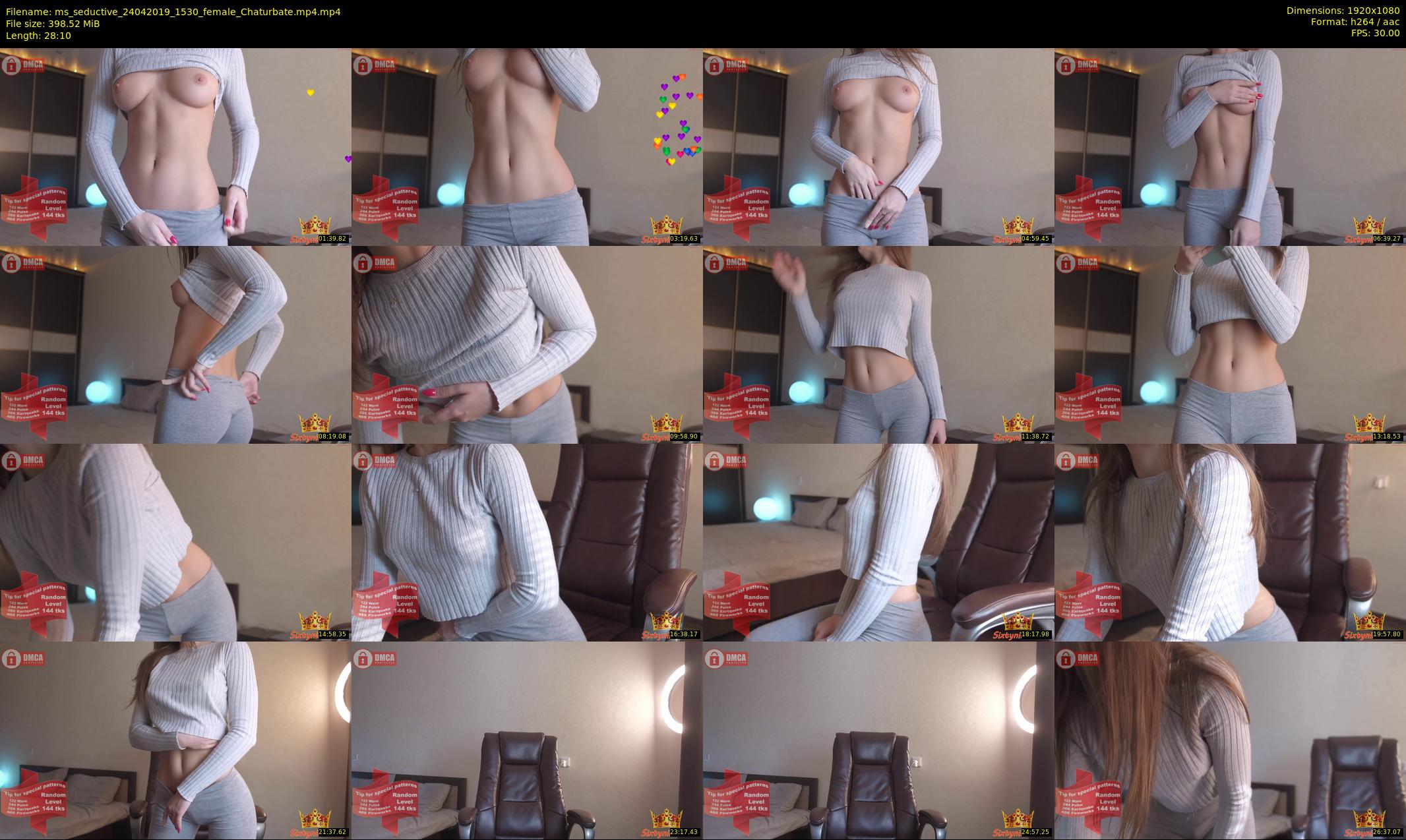 ms_seductive — 29 minute Chaturbate female cam show recording, 1080p, Apr 24, 2019