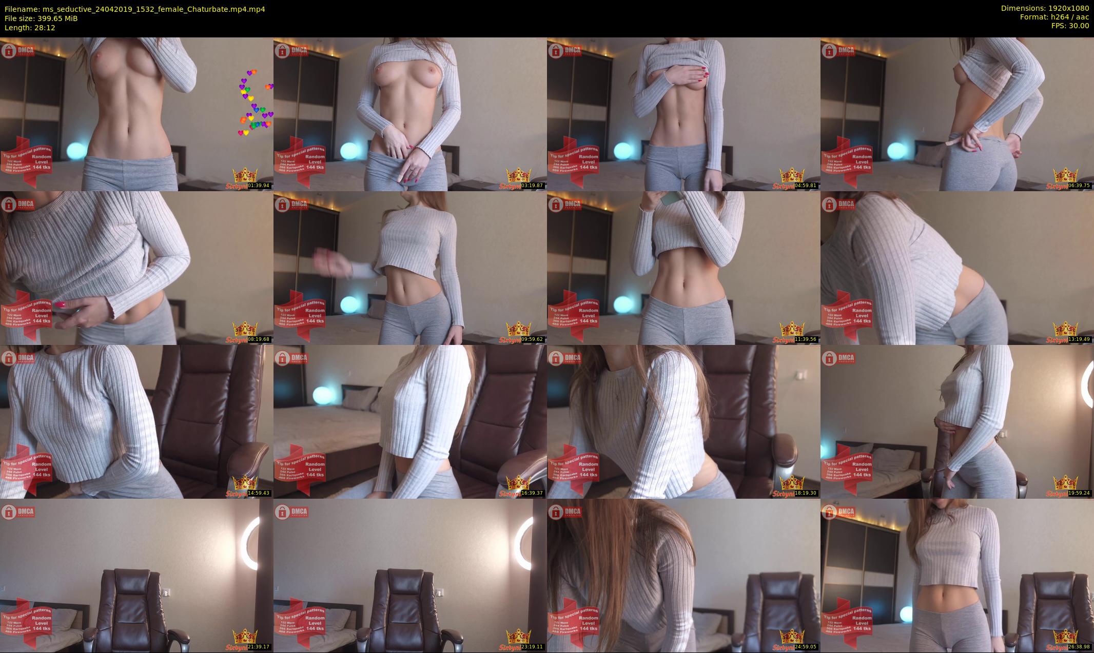 ms_seductive — 29 minute Chaturbate female cam show recording, 1080p, Apr 24, 2019