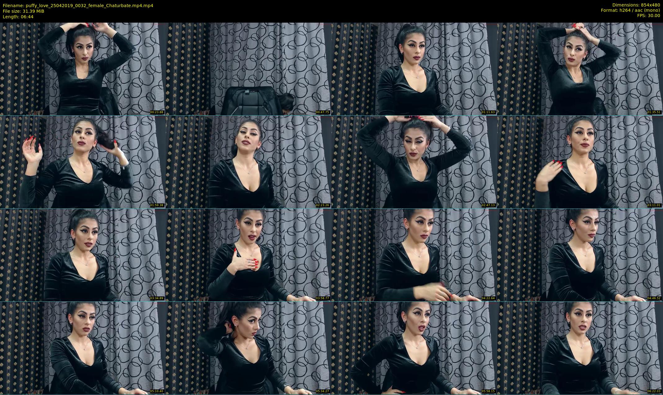 puffy_love — 7 minute Chaturbate female cam show recording, 480p, Apr 25, 2019