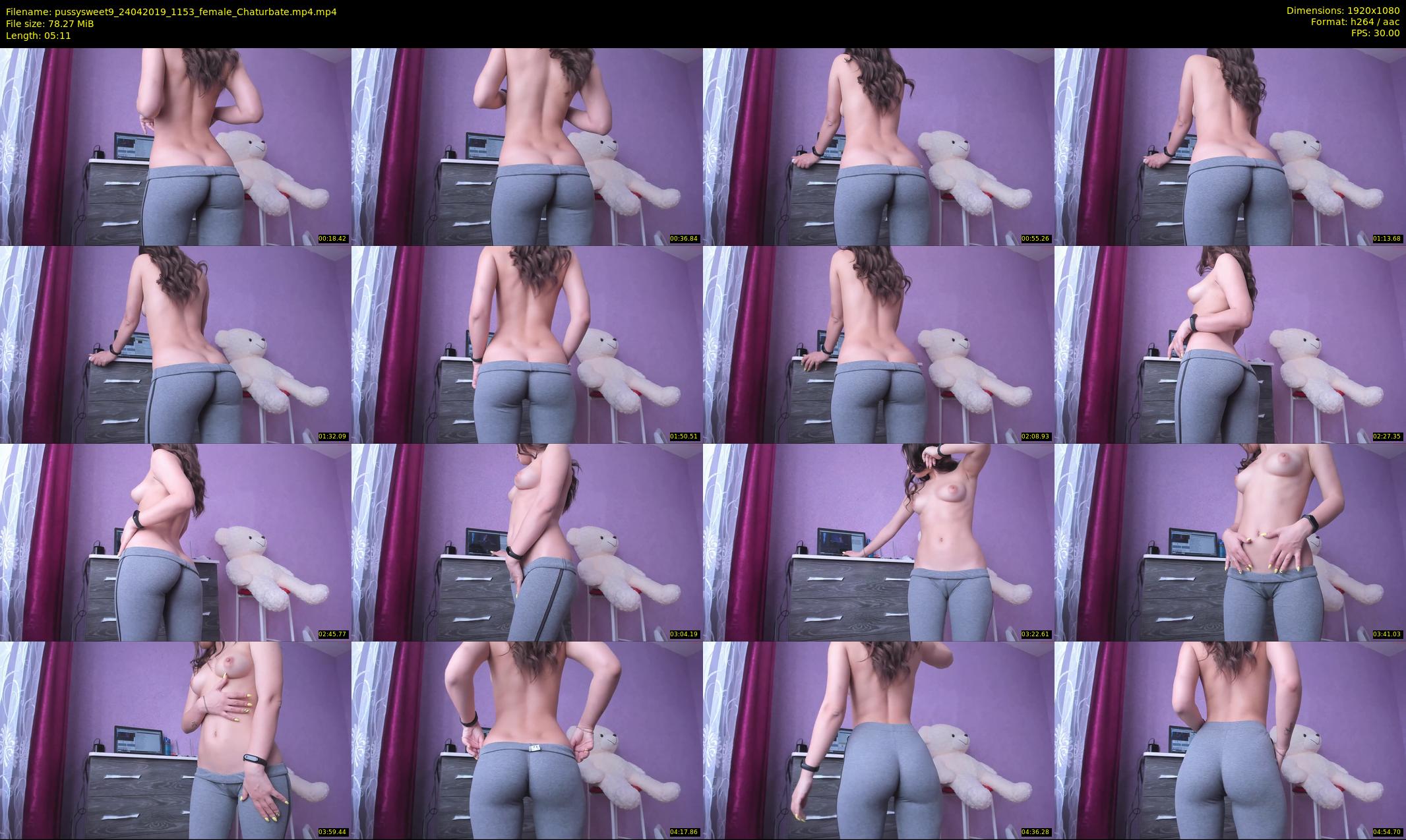 pussysweet9 — 6 minute Chaturbate female cam show recording, 1080p, Apr 24, 2019