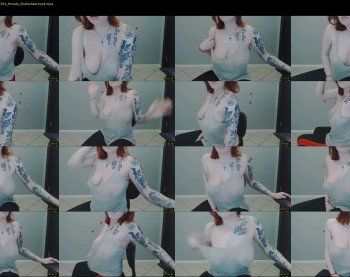 temptingfox — 8 minute Chaturbate female cam show recording, 480p, Apr 24, 2019