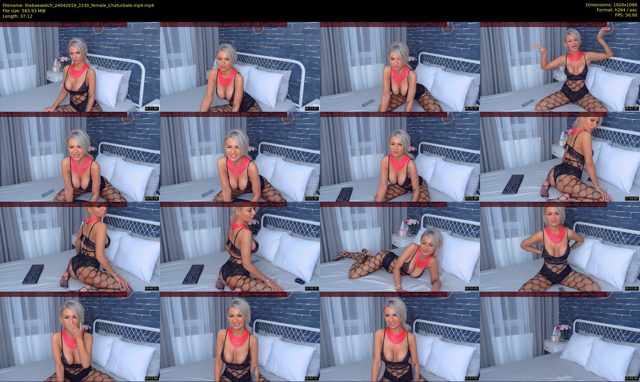 thebaewatch — 38 minute Chaturbate female cam show recording, 1080p, Apr 24, 2019