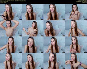 AlexaBlancOh — 10 minute MyFreeCams cam show recording, 480p, Apr 25, 2019
