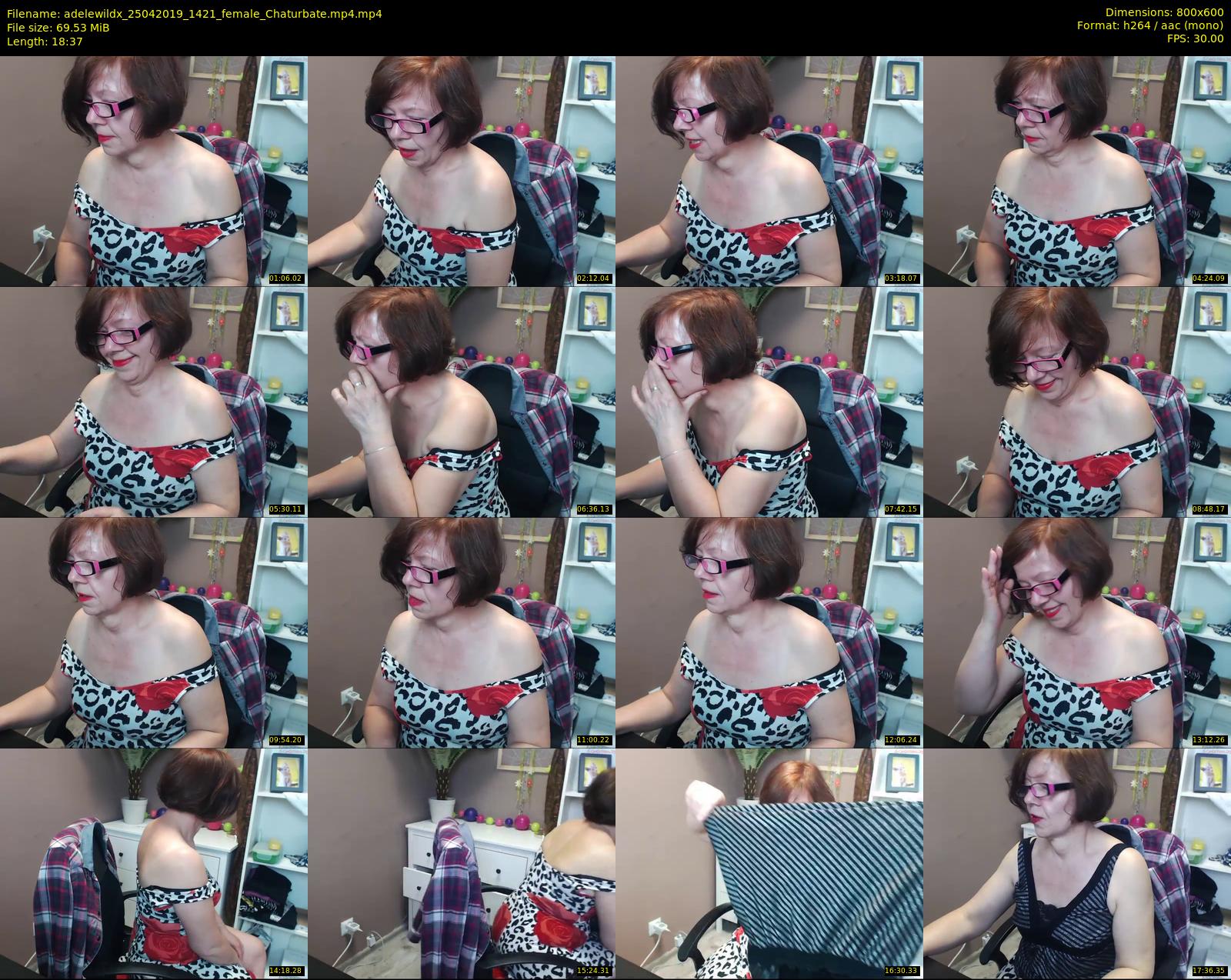 adelewildx — 19 minute Chaturbate female cam show recording, 480p, Apr 25, 2019