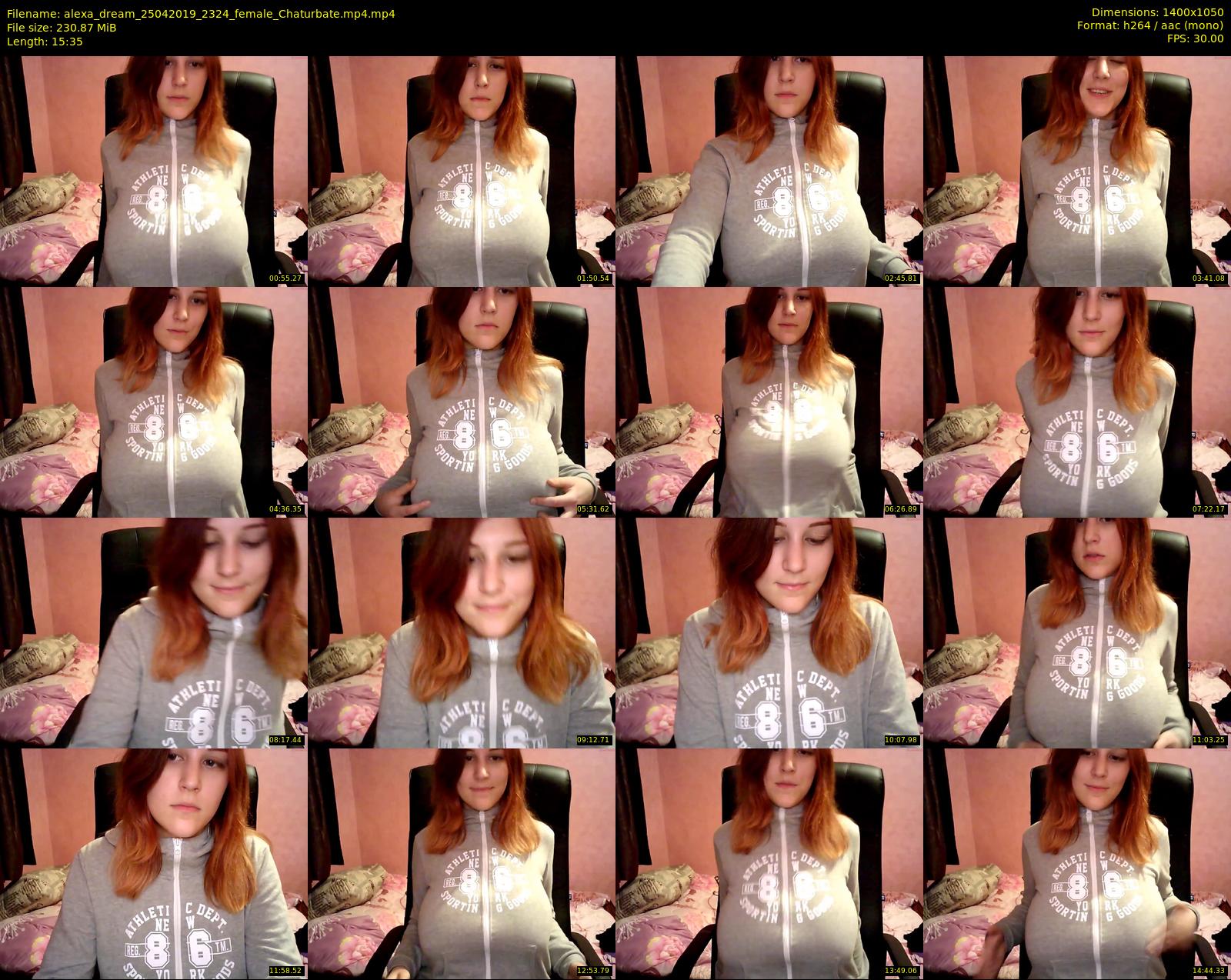 alexa_dream — 16 minute Chaturbate female cam show recording, 720p, Apr 25, 2019