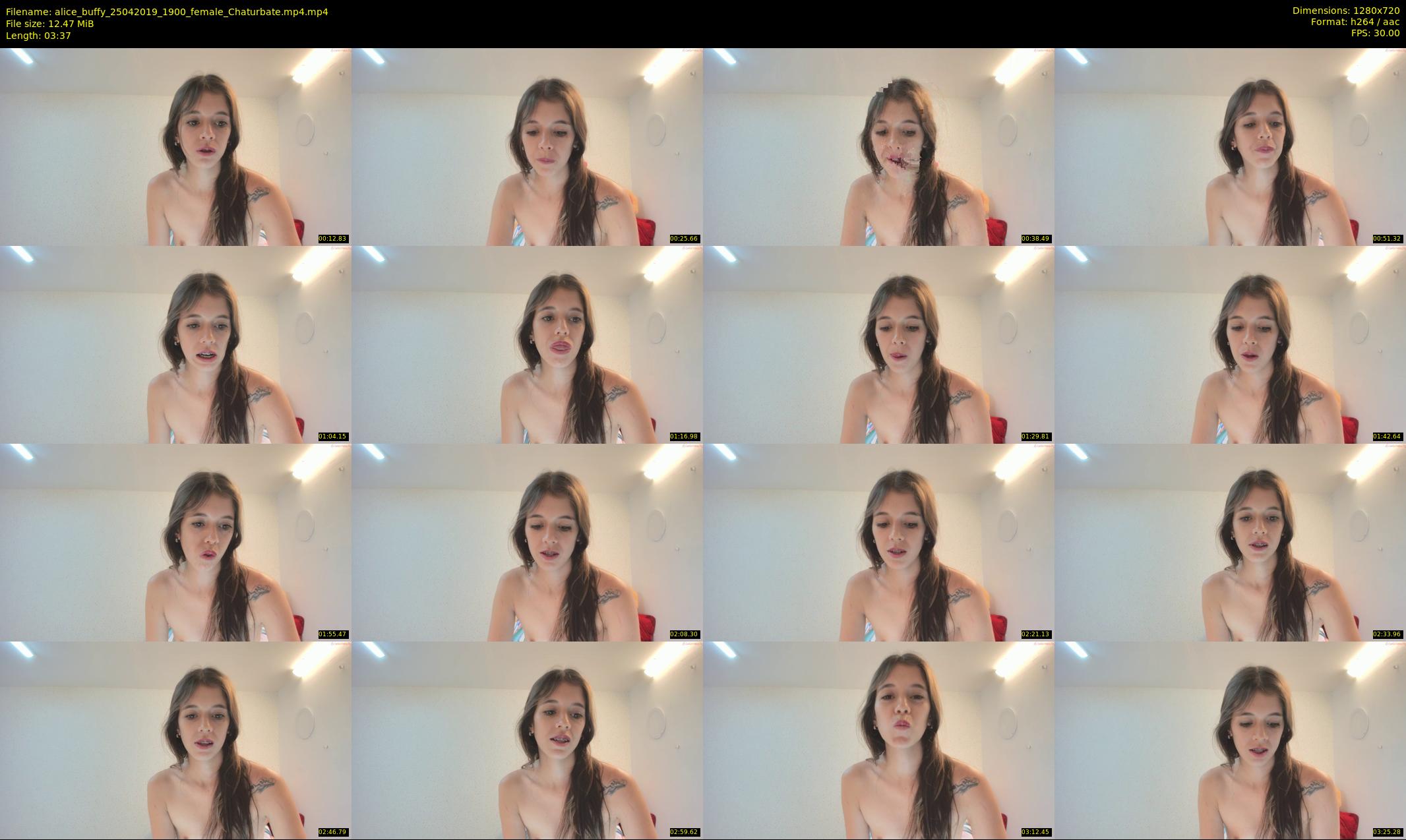 alice_buffy — 4 minute Chaturbate female cam show recording, 720p, Apr 25, 2019