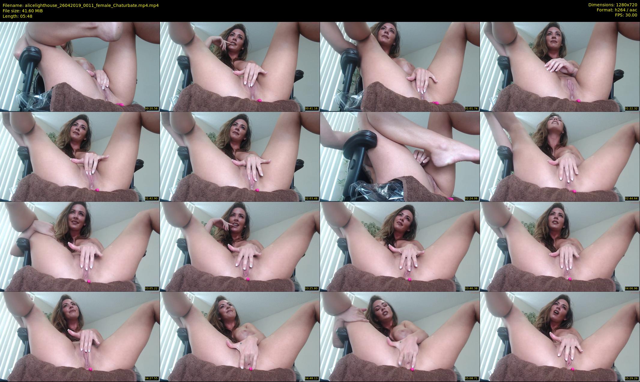 alicelighthouse — 6 minute Chaturbate female cam show recording, 720p, Apr 26, 2019