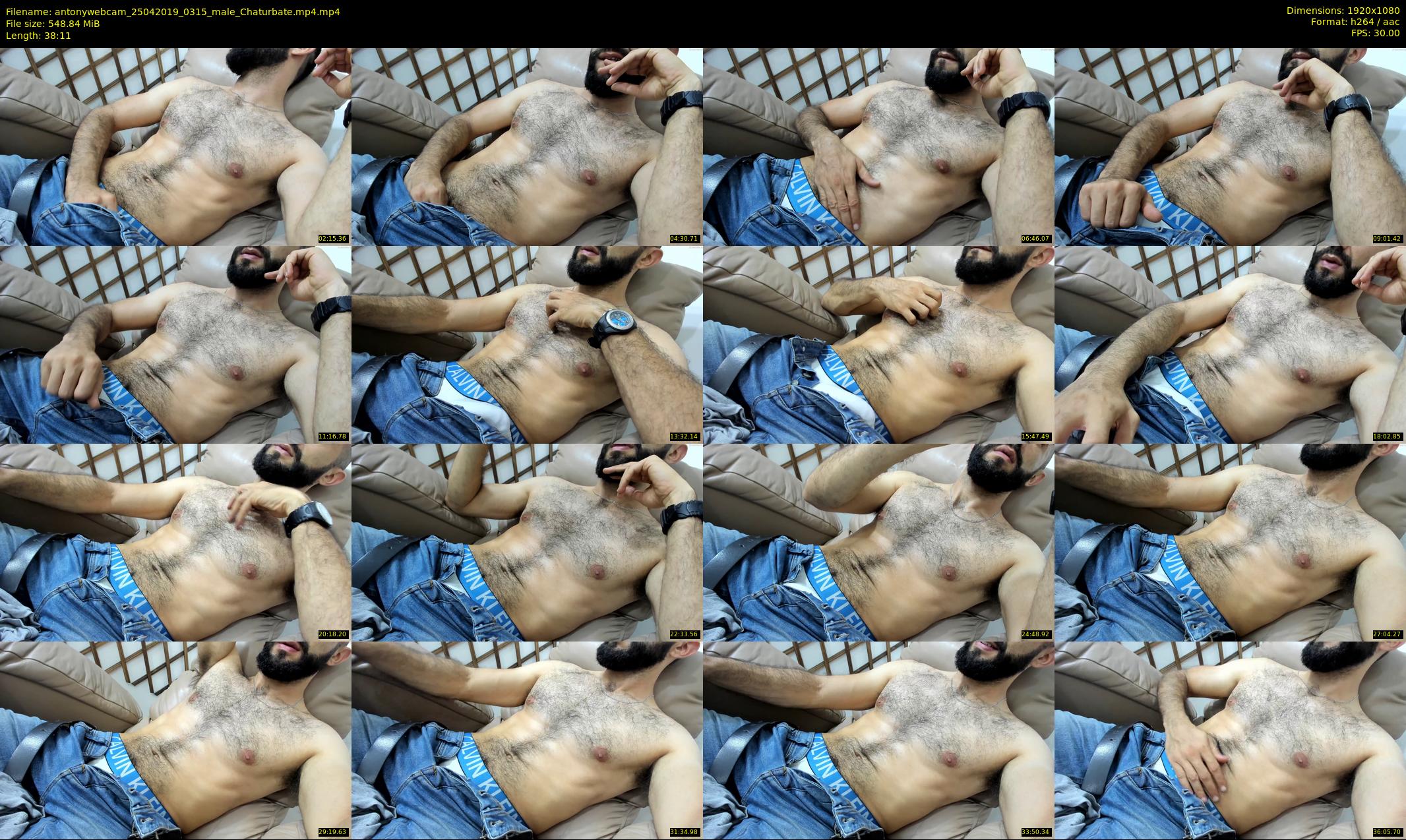 antonywebcam — 39 minute Chaturbate male cam show recording, 1080p, Apr 25, 2019