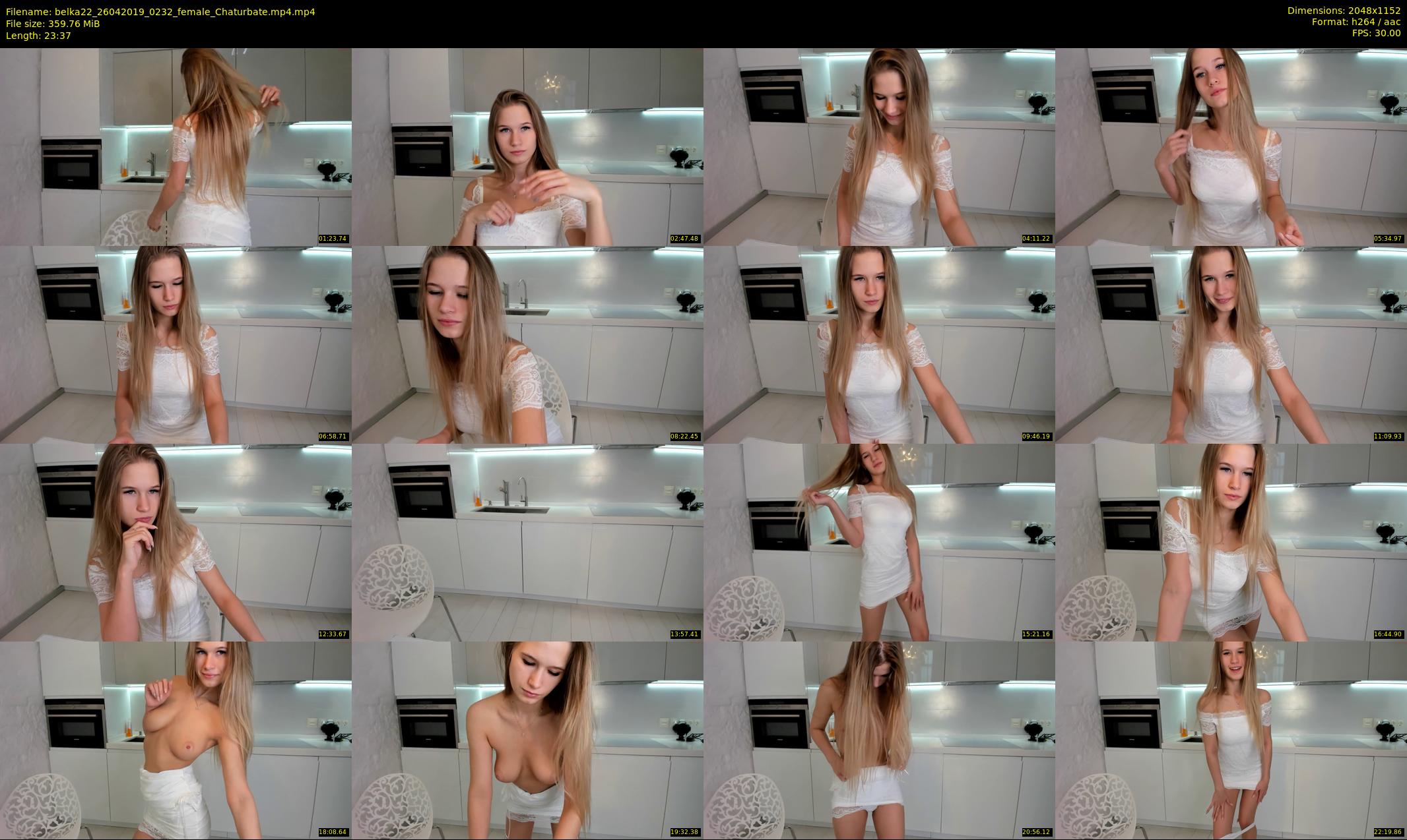 belka22 — 24 minute Chaturbate female cam show recording, 1080p, Apr 26, 2019