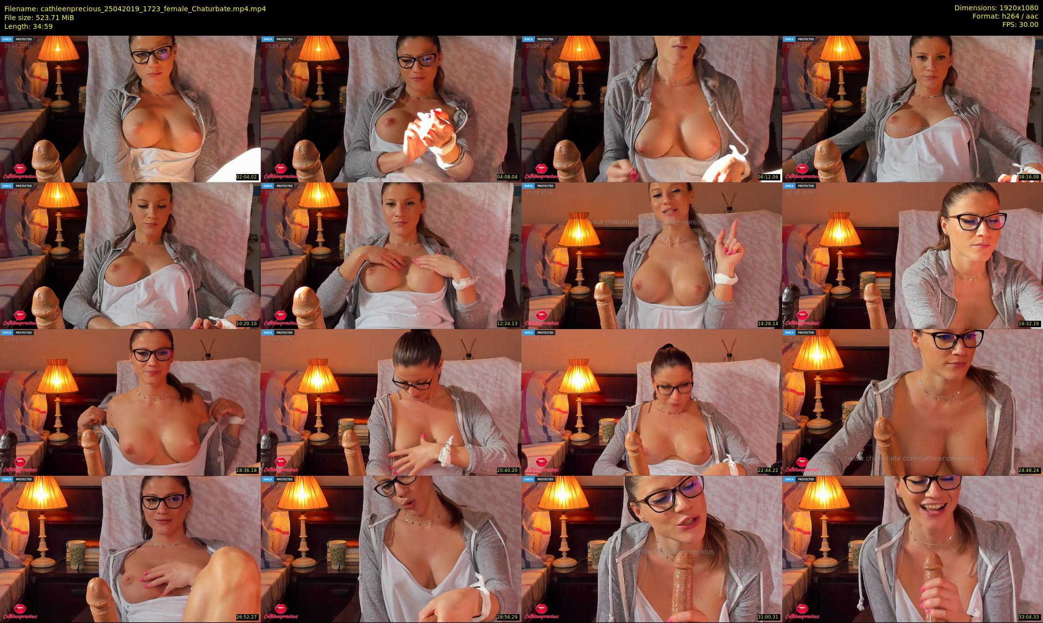 cathleenprecious — 35 minute Chaturbate female cam show recording, 1080p, Apr 25, 2019