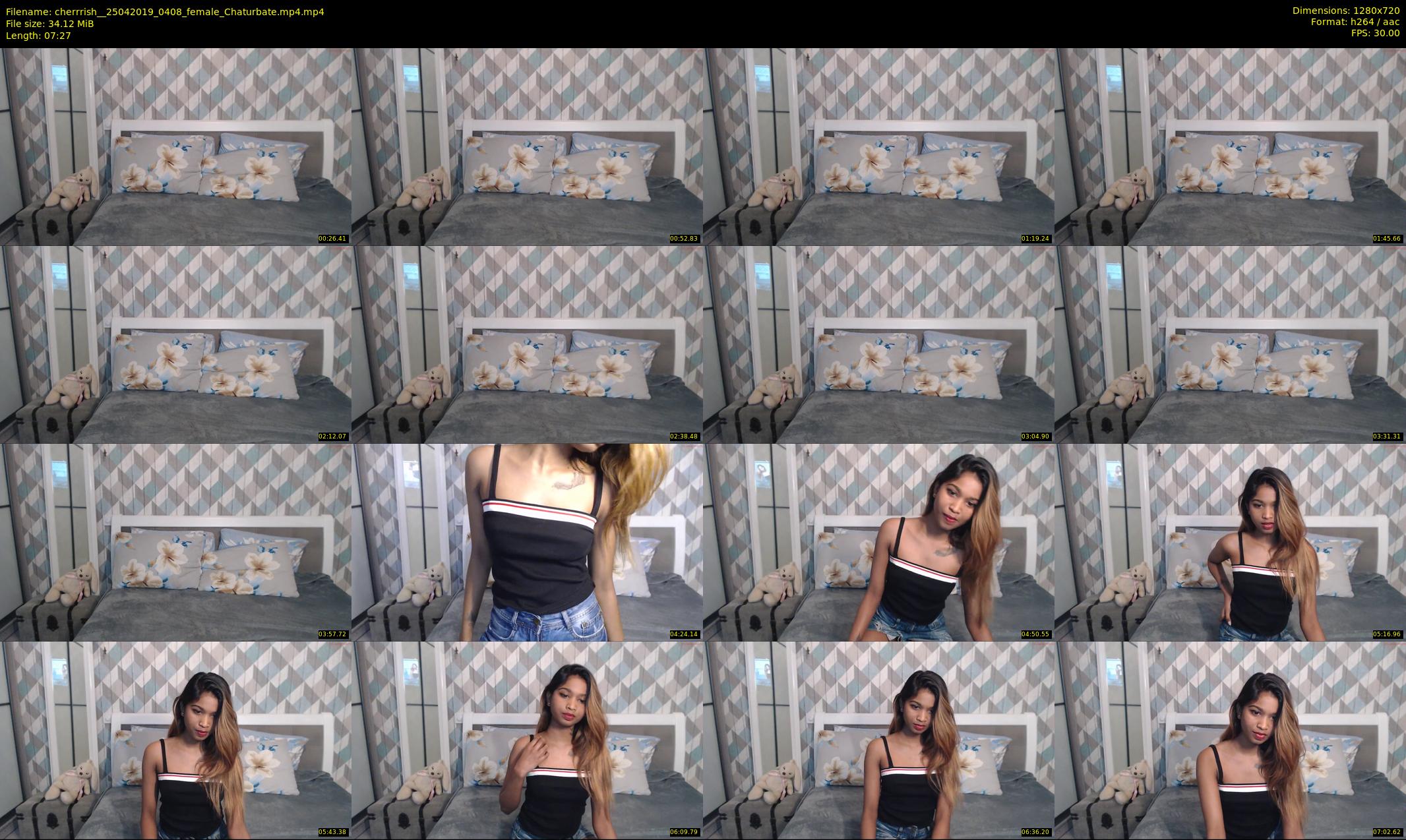 cherrrish_ — 8 minute Chaturbate female cam show recording, 720p, Apr 25, 2019