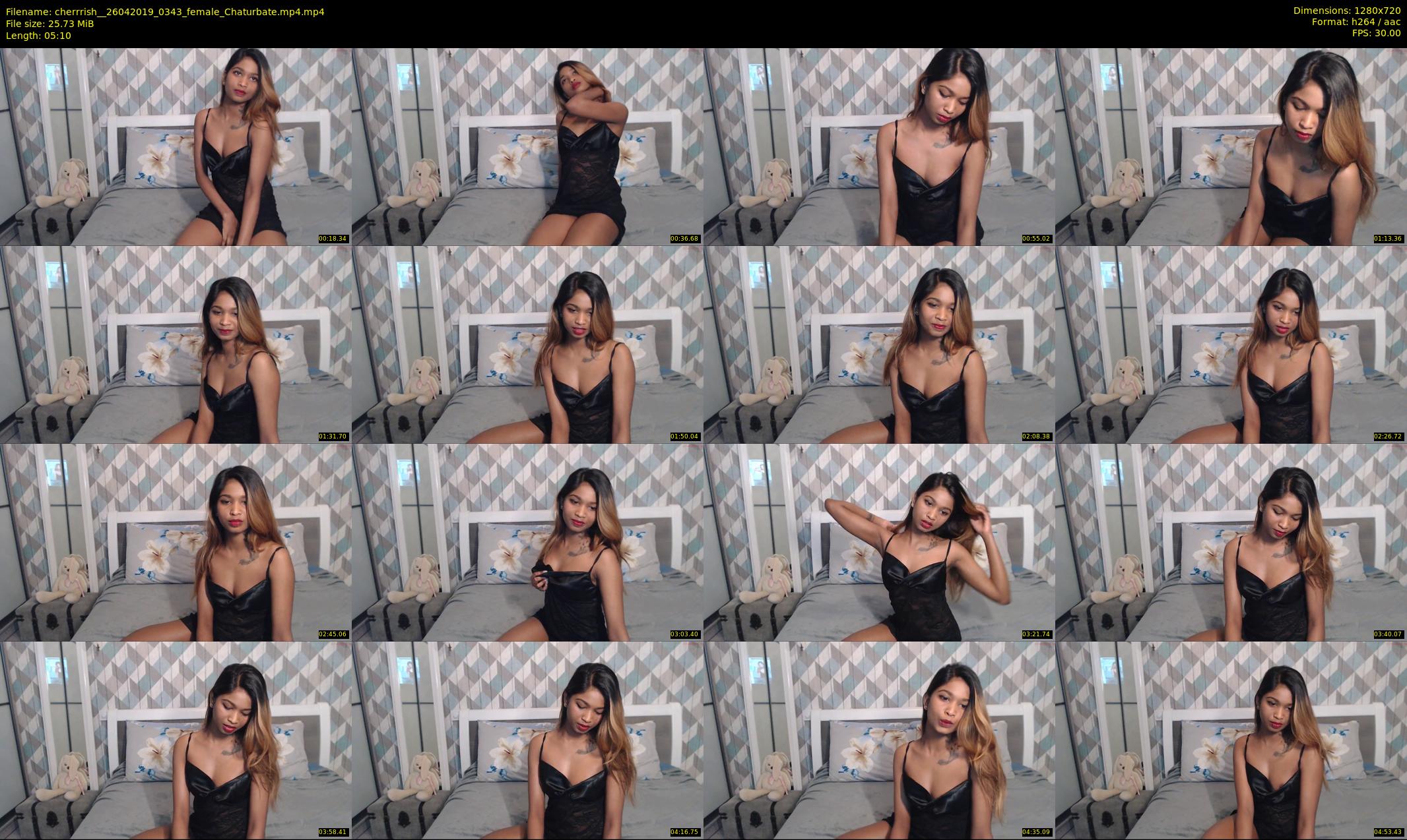cherrrish_ — 6 minute Chaturbate female cam show recording, 720p, Apr 26, 2019