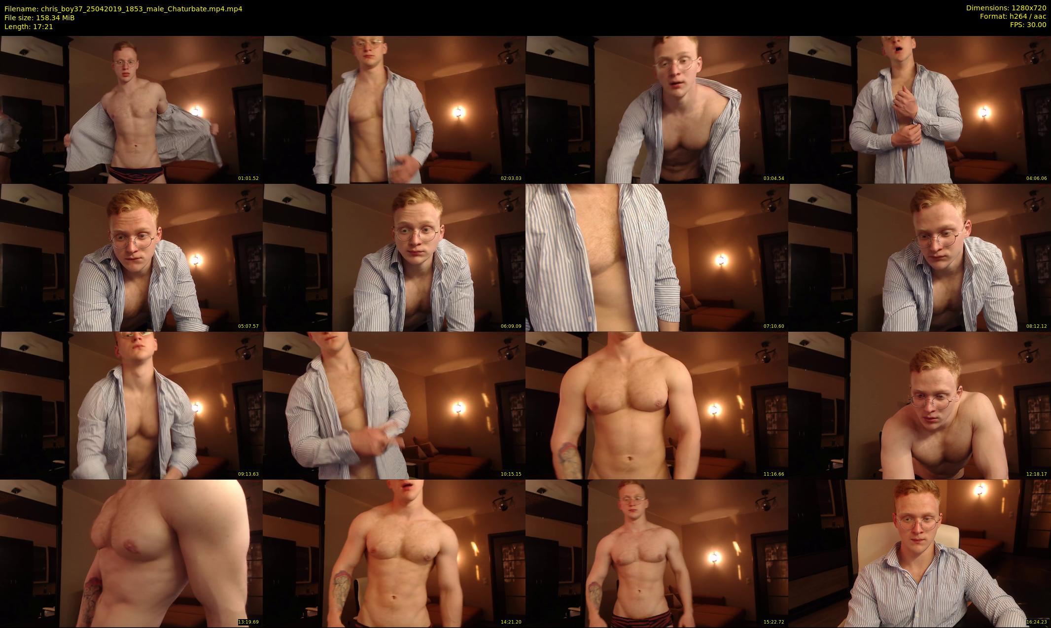 chris_boy37 — 18 minute Chaturbate male cam show recording, 720p, Apr 25, 2019