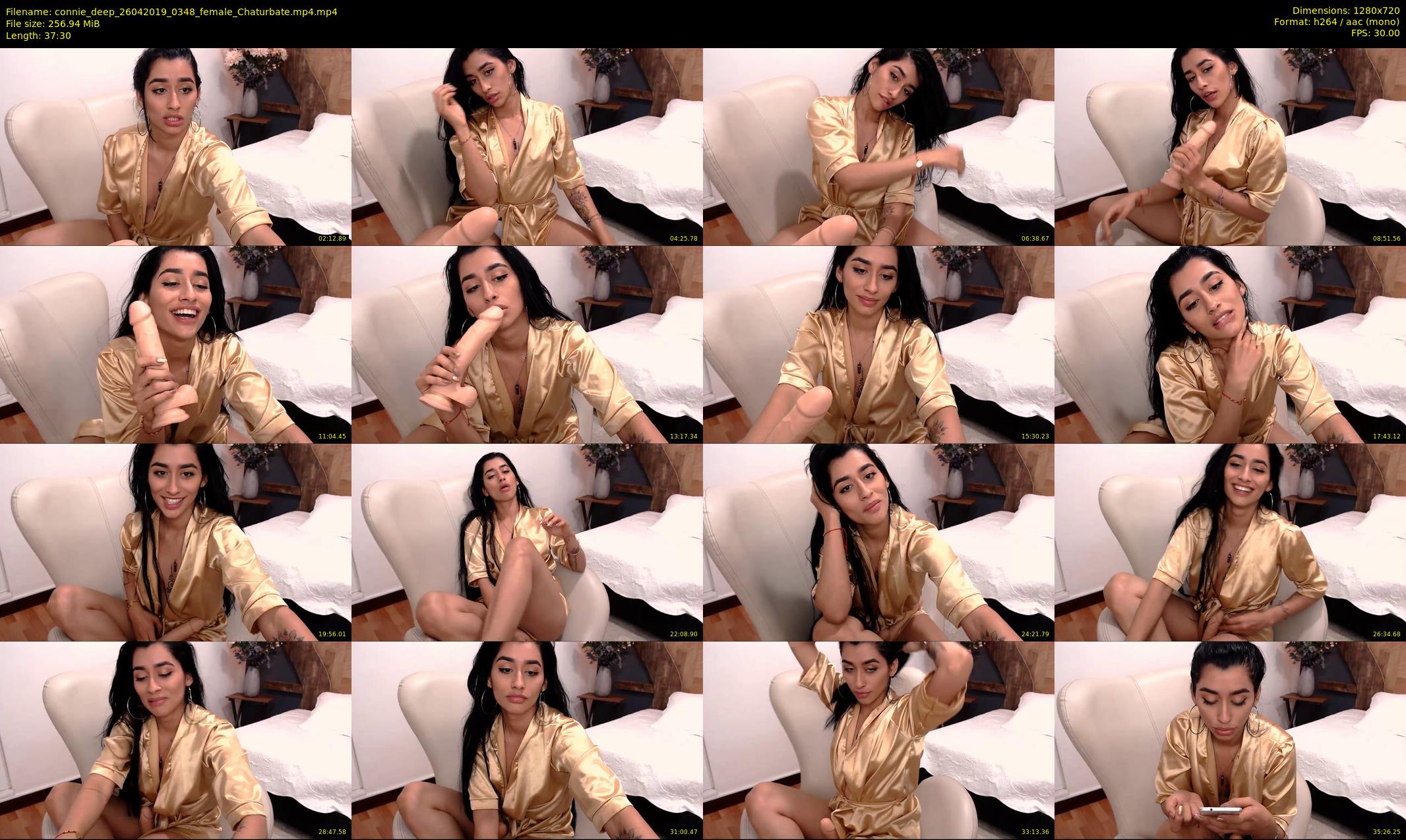 connie_deep — 38 minute Chaturbate female cam show recording, 720p, Apr 26, 2019