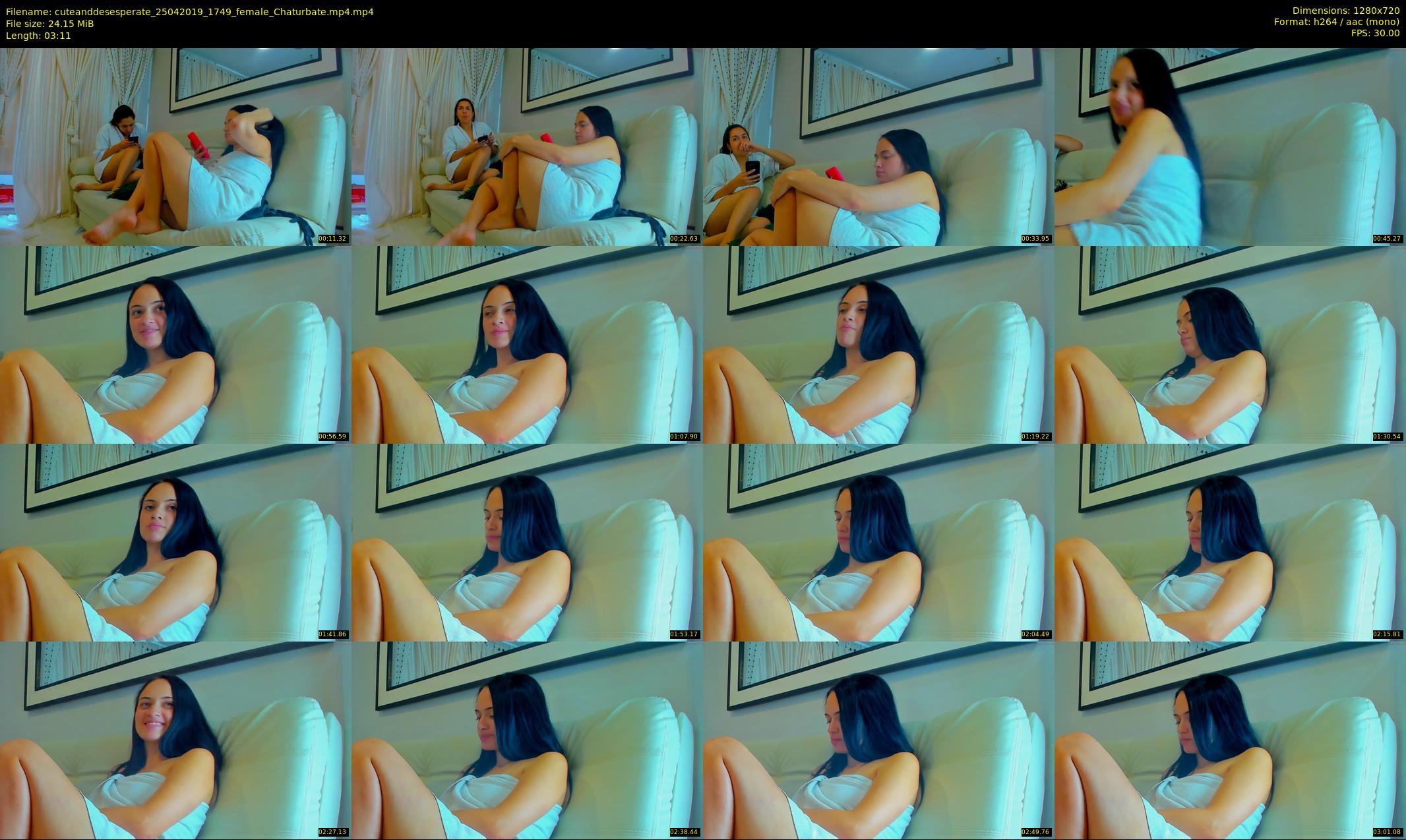 cuteanddesesperate — 4 minute Chaturbate female cam show recording, 720p, Apr 25, 2019