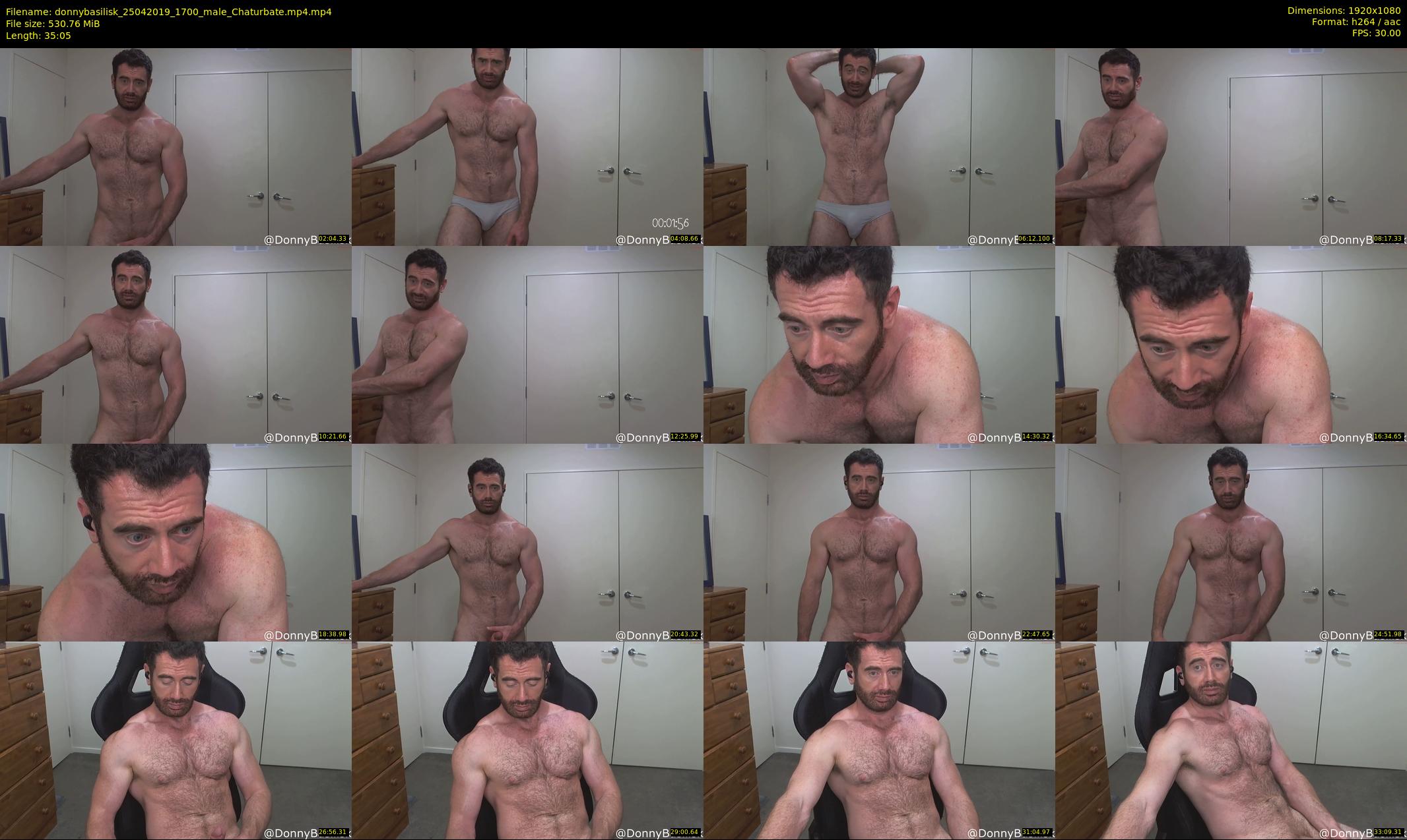 donnybasilisk — 36 minute Chaturbate male cam show recording, 1080p, Apr 25, 2019