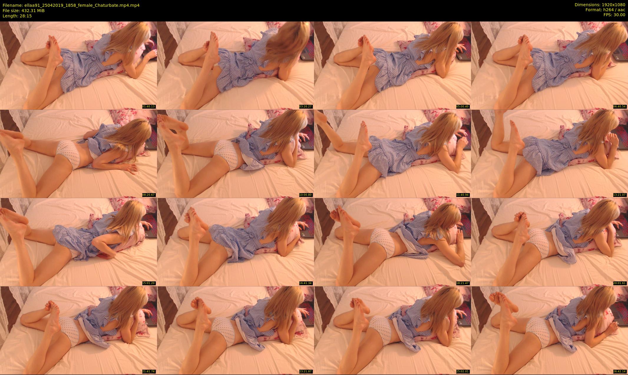 ellaa91 — 29 minute Chaturbate female cam show recording, 1080p, Apr 25, 2019