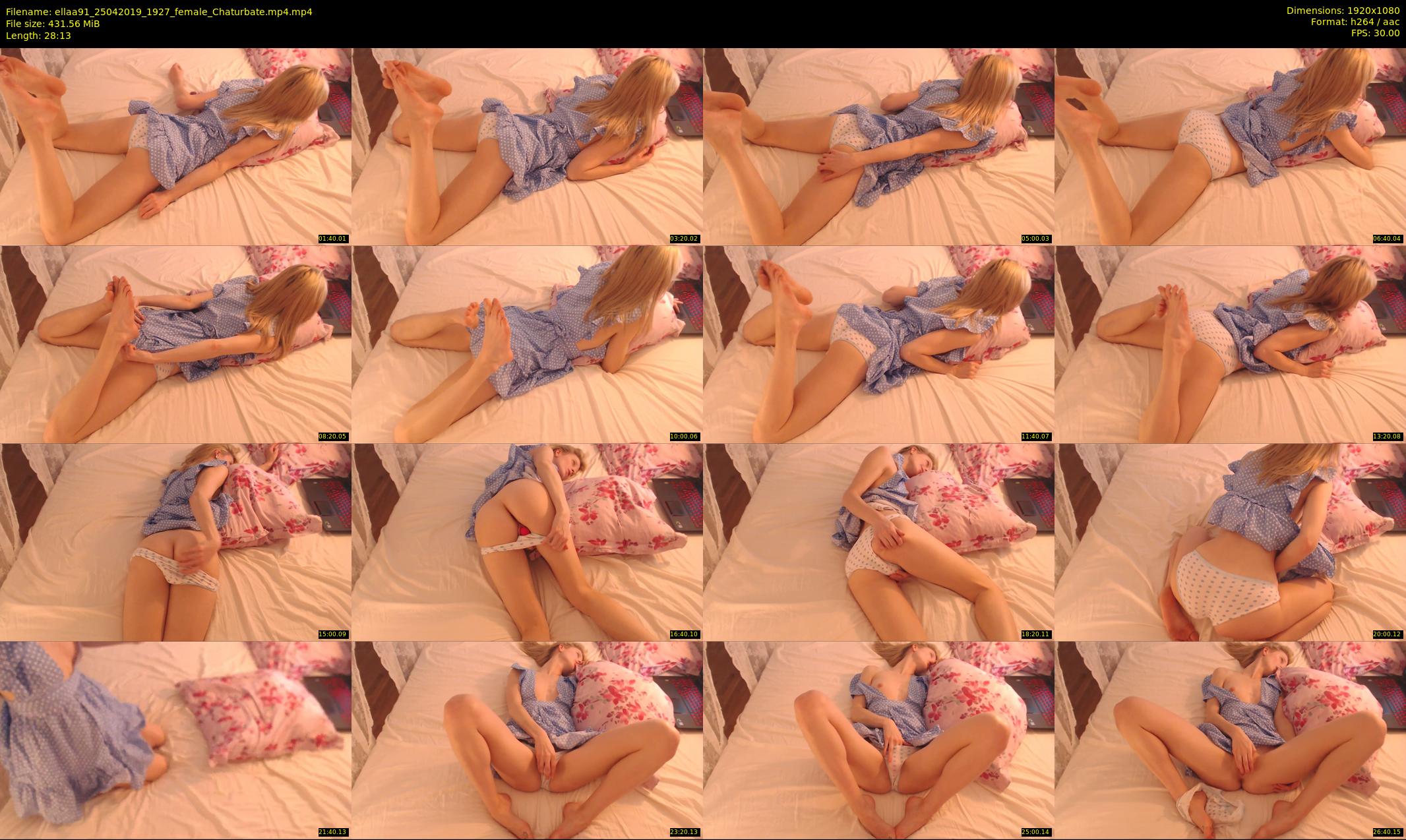 ellaa91 — 29 minute Chaturbate female cam show recording, 1080p, Apr 25, 2019