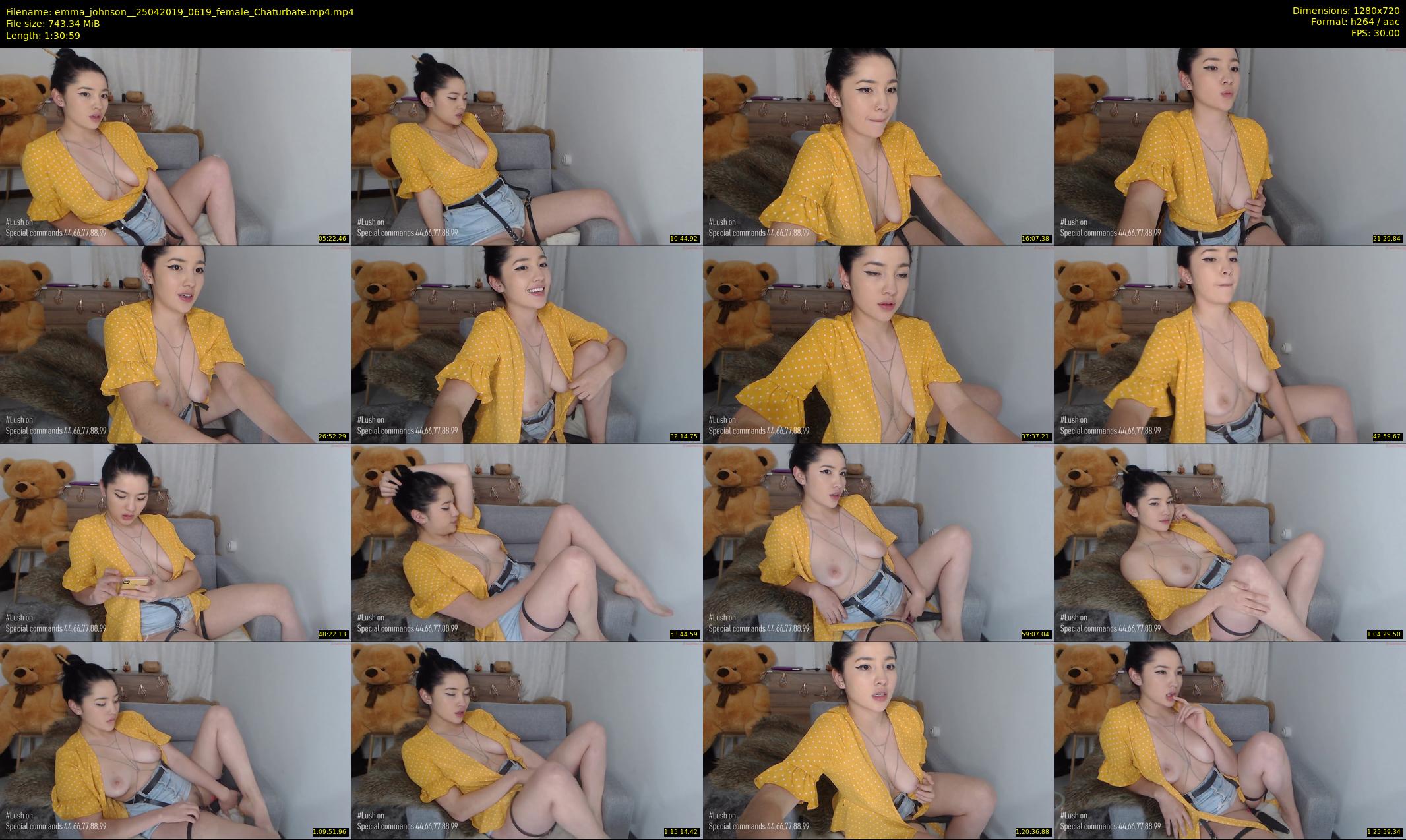 emma_johnson_ — 91 minute Chaturbate female cam show recording, 720p, Apr 25, 2019