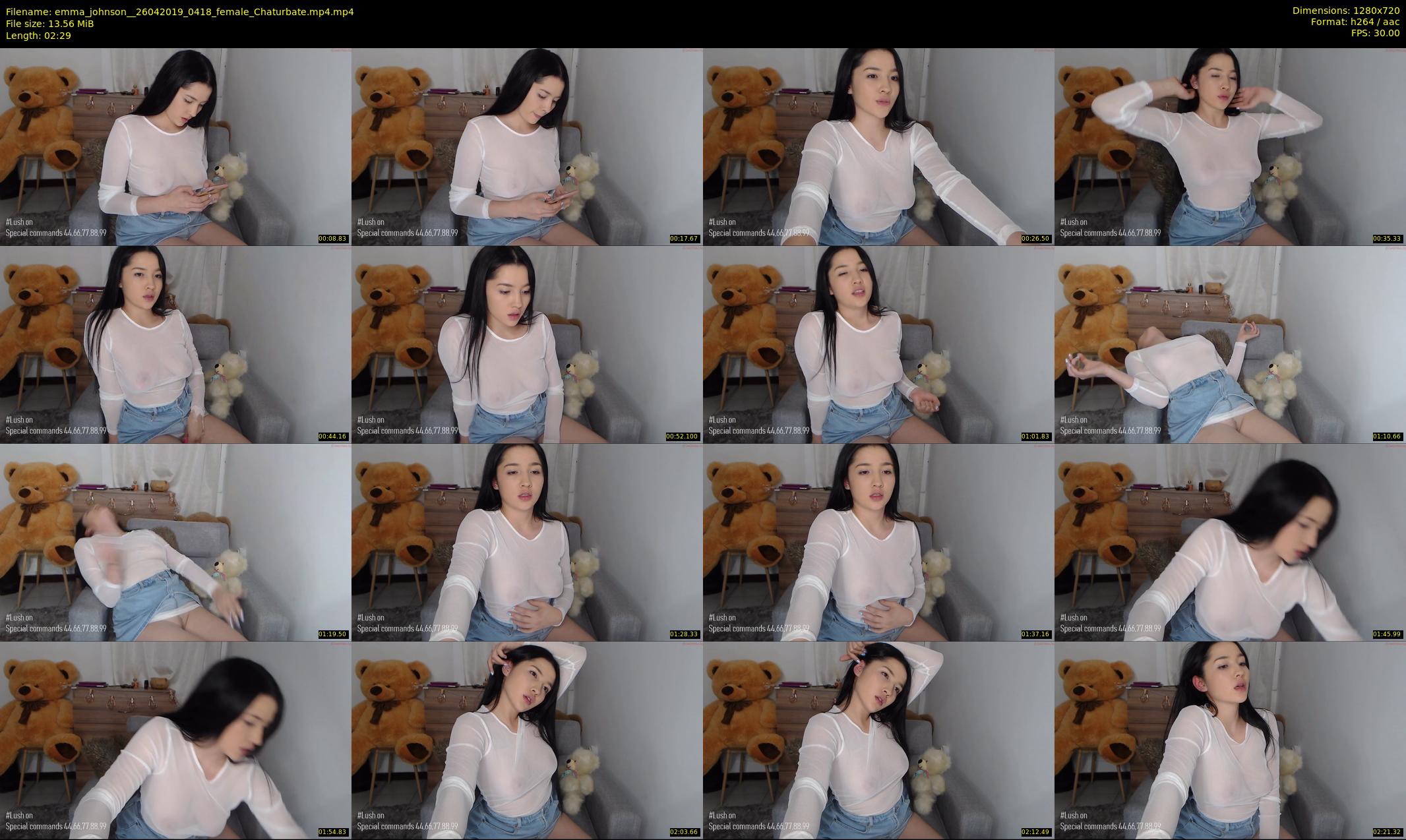 emma_johnson_ — 3 minute Chaturbate female cam show recording, 720p, Apr 26, 2019