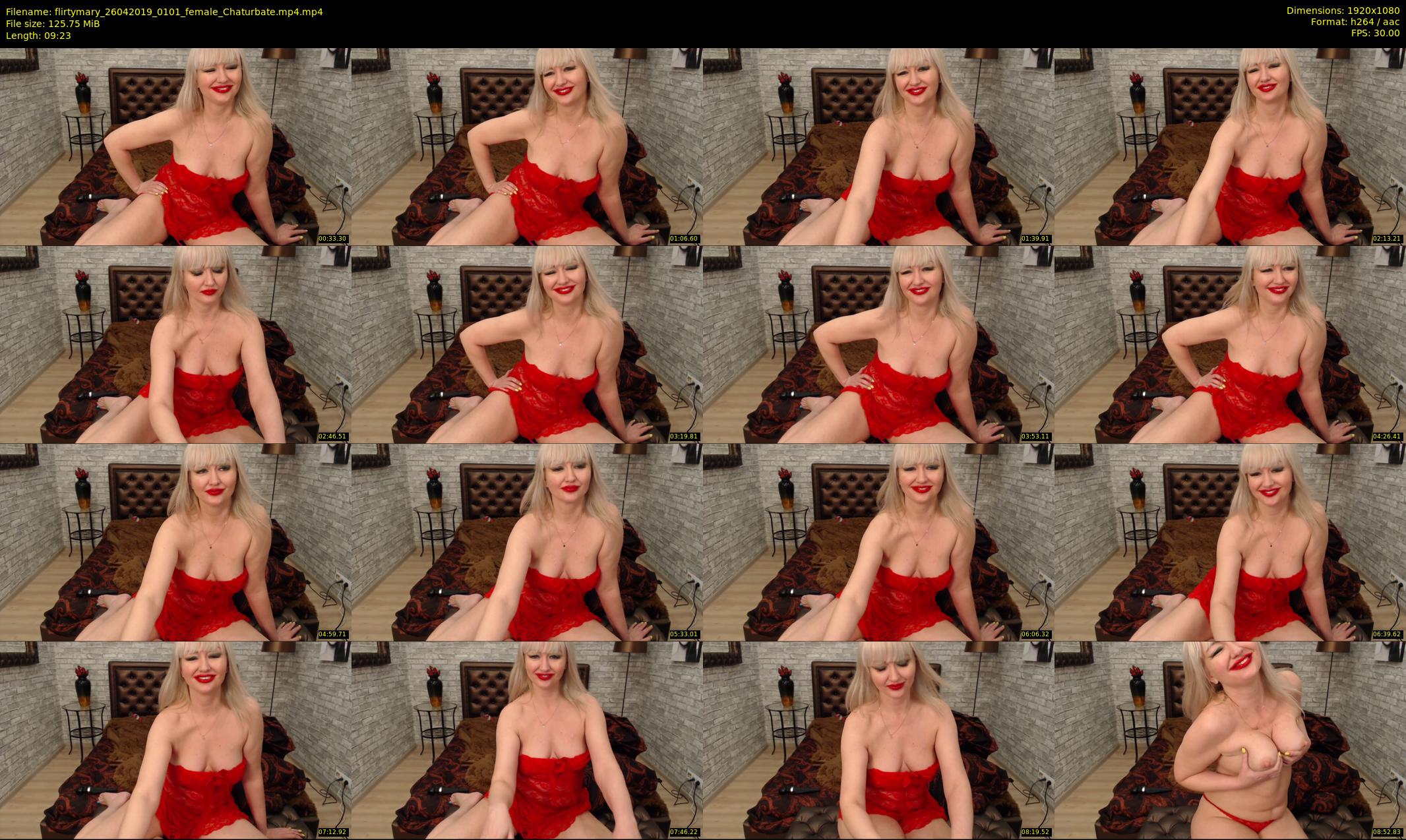 flirtymary — 10 minute Chaturbate female cam show recording, 1080p, Apr 26, 2019