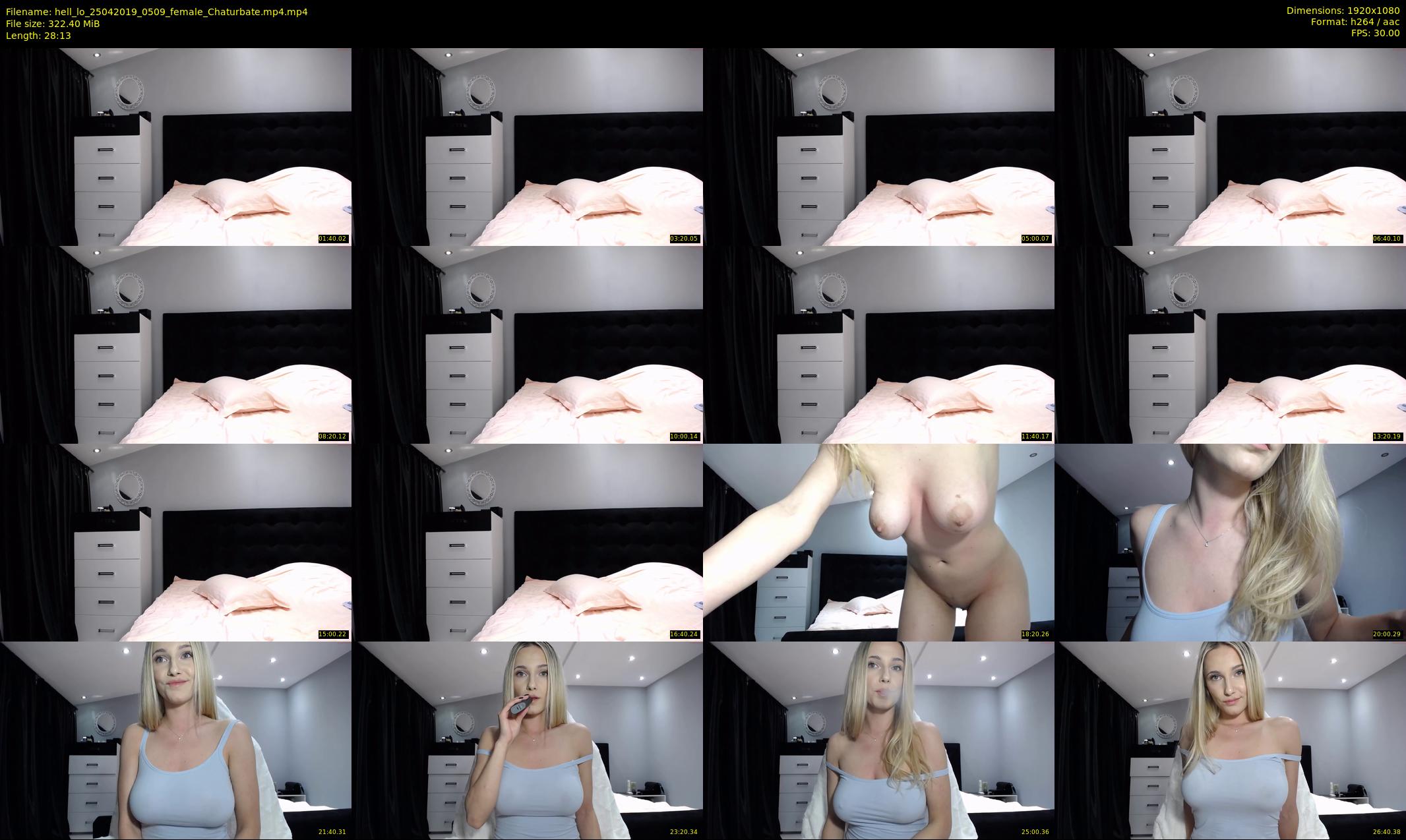 hell_lo — 29 minute Chaturbate female cam show recording, 1080p, Apr 25, 2019
