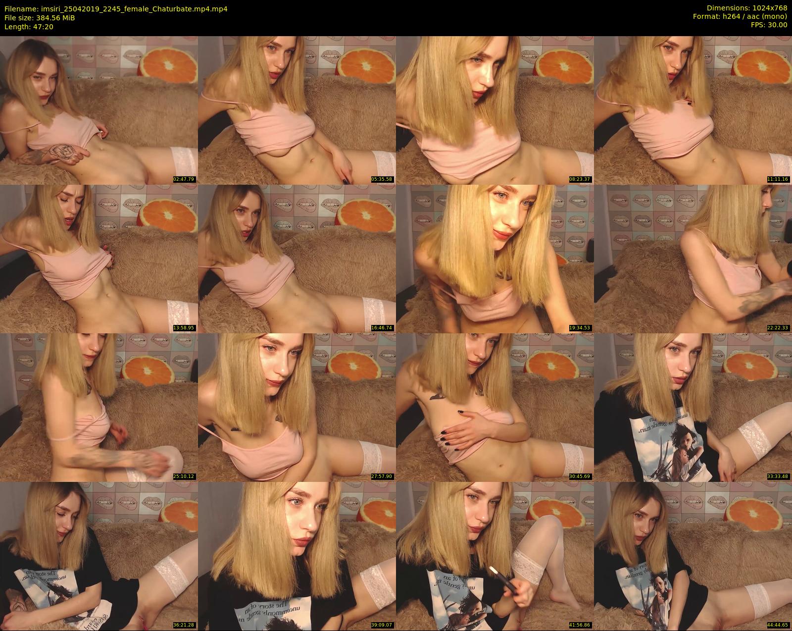 imsiri — 48 minute Chaturbate female cam show recording, 720p, Apr 25, 2019