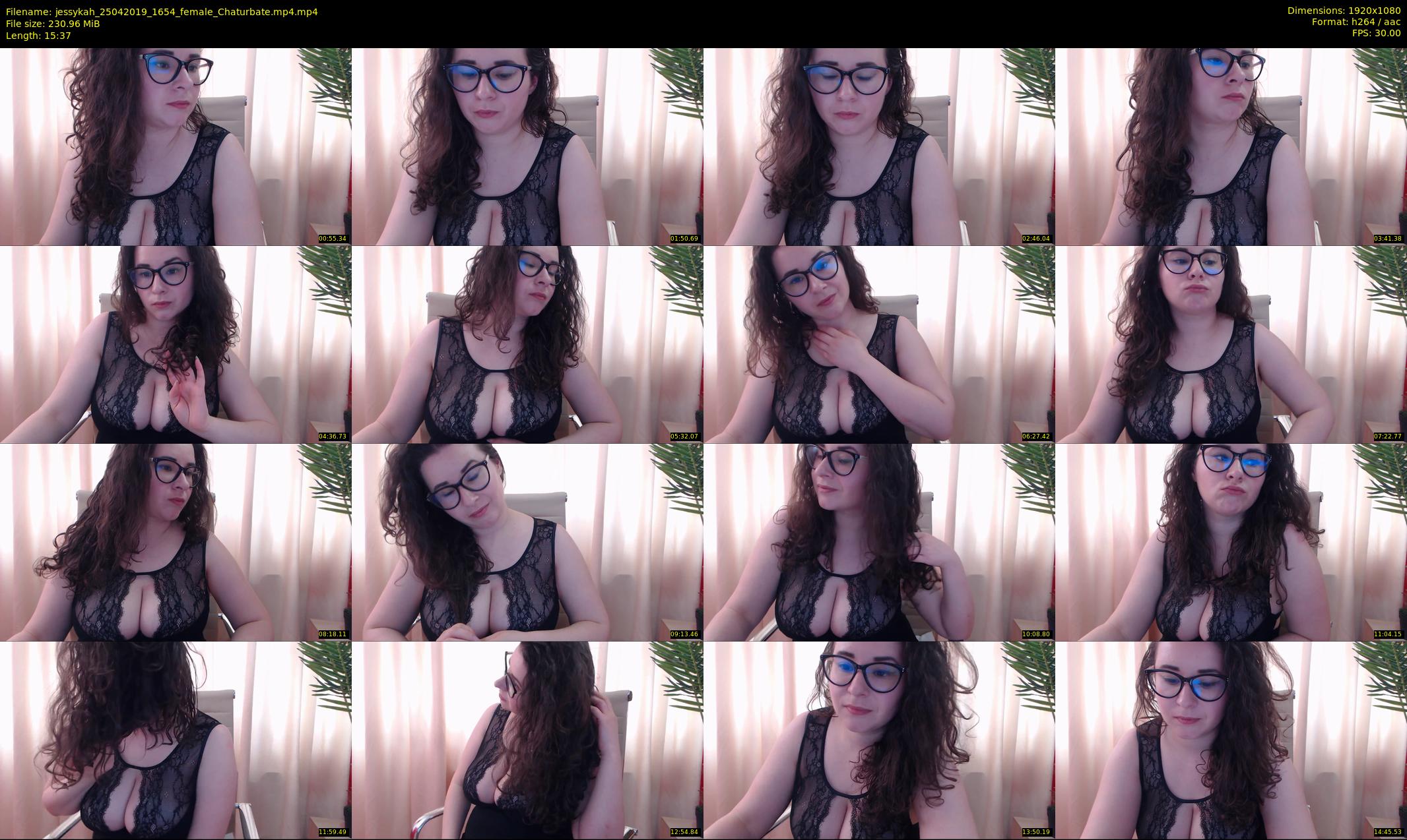 jessykah — 16 minute Chaturbate female cam show recording, 1080p, Apr 25, 2019