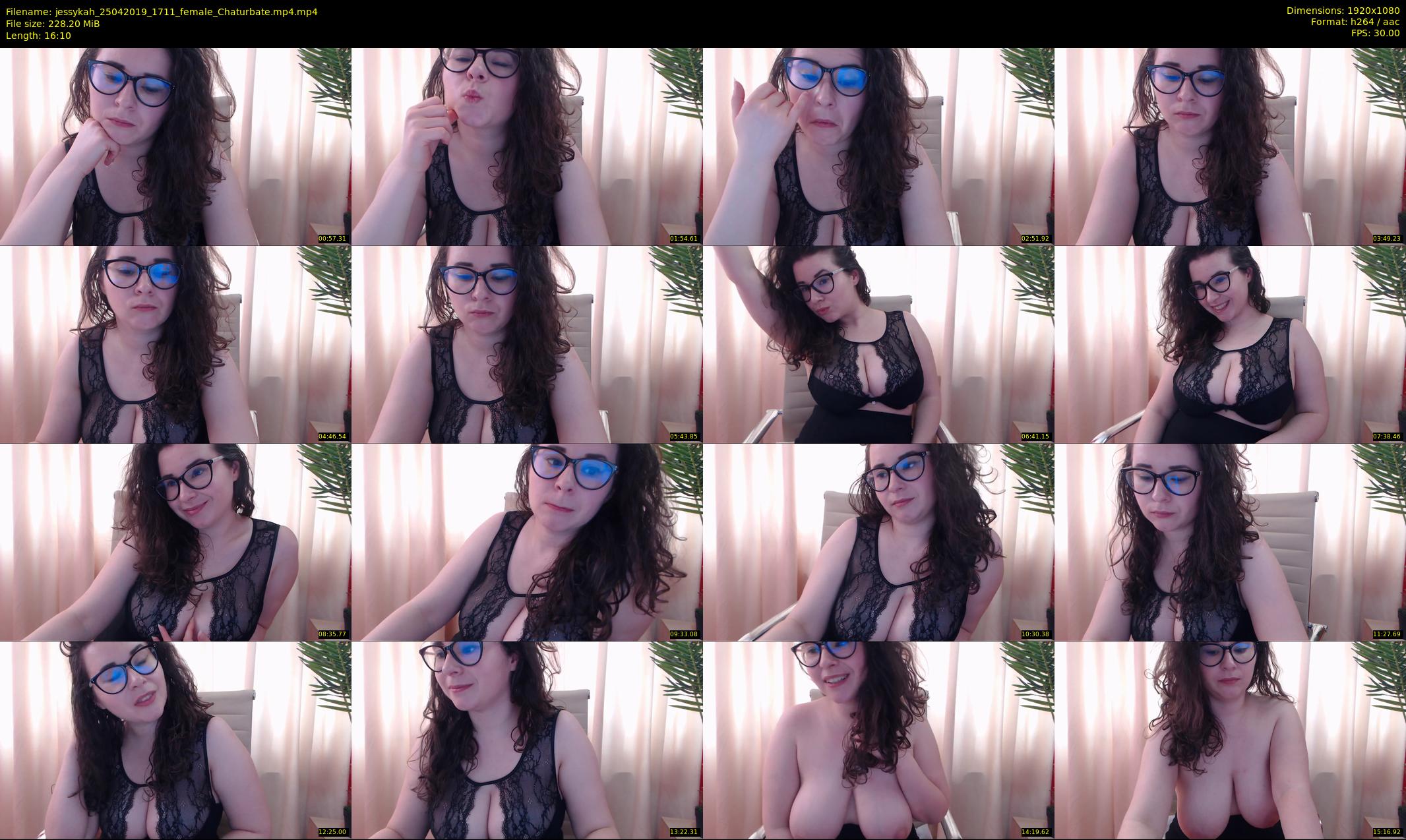 jessykah — 17 minute Chaturbate female cam show recording, 1080p, Apr 25, 2019