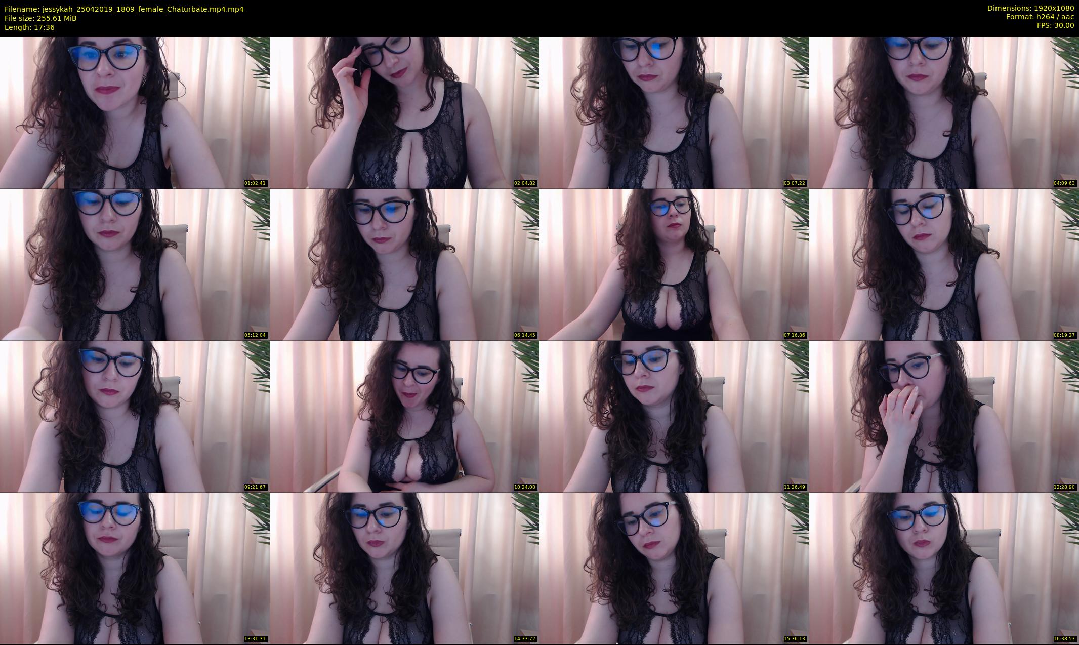 jessykah — 18 minute Chaturbate female cam show recording, 1080p, Apr 25, 2019