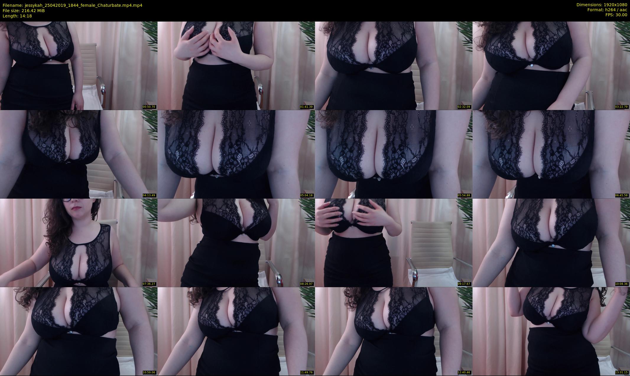 jessykah — 15 minute Chaturbate female cam show recording, 1080p, Apr 25, 2019