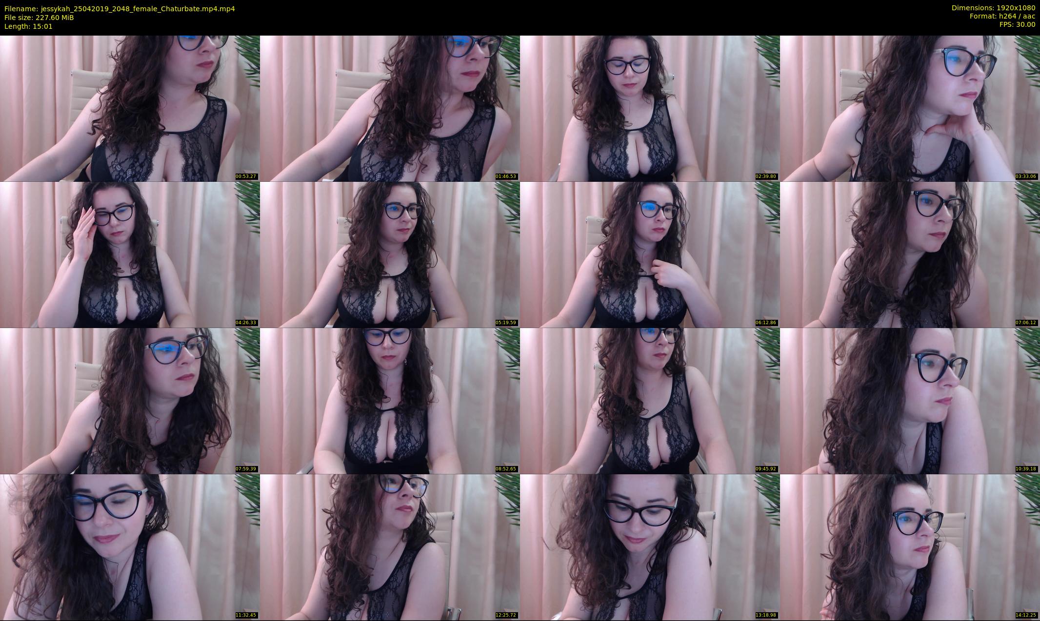 jessykah — 16 minute Chaturbate female cam show recording, 1080p, Apr 25, 2019