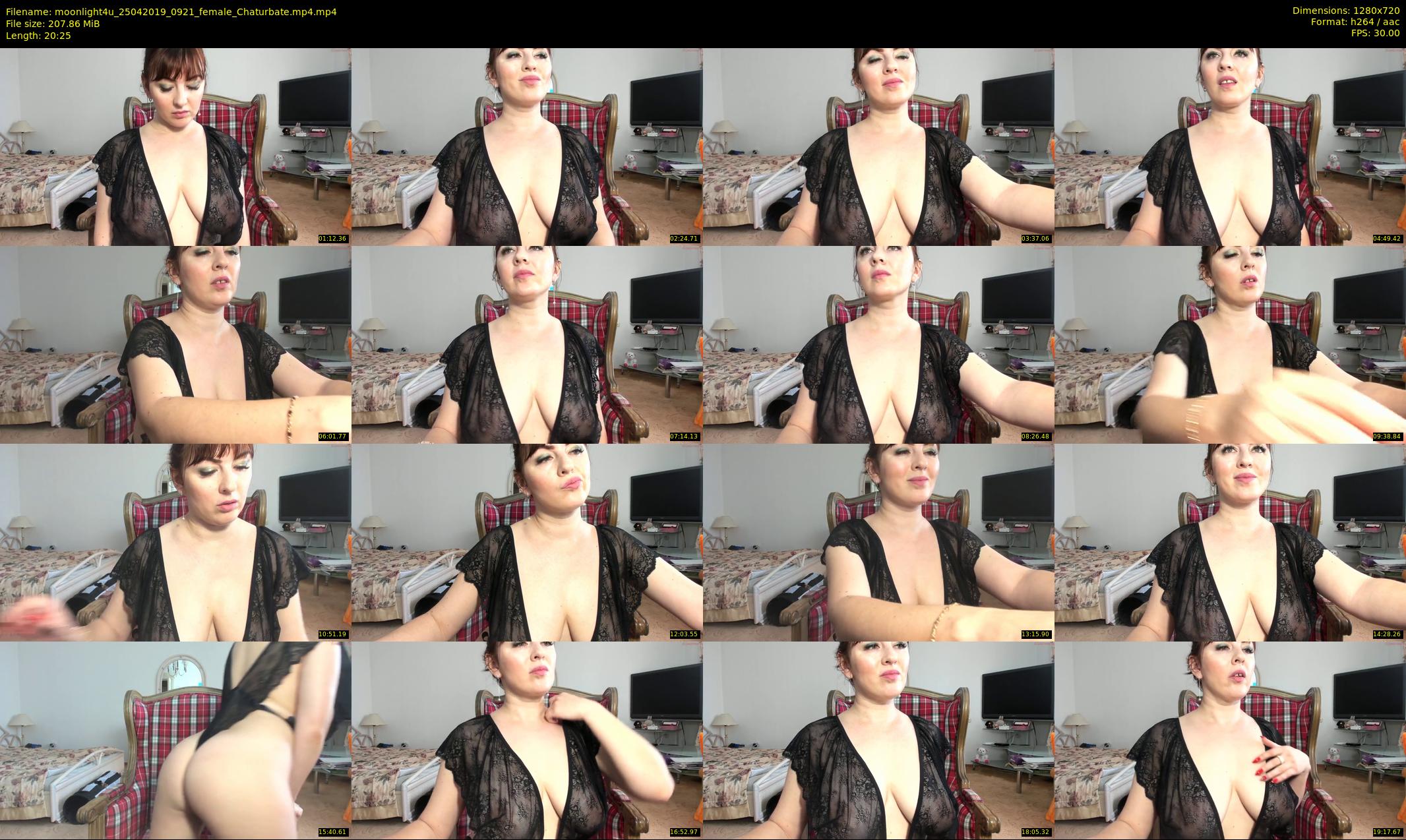 moonlight4u — 21 minute Chaturbate female cam show recording, 720p, Apr 25, 2019