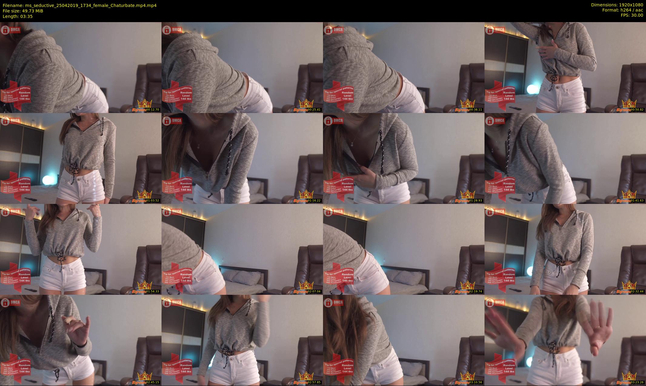 ms_seductive — 4 minute Chaturbate female cam show recording, 1080p, Apr 25, 2019