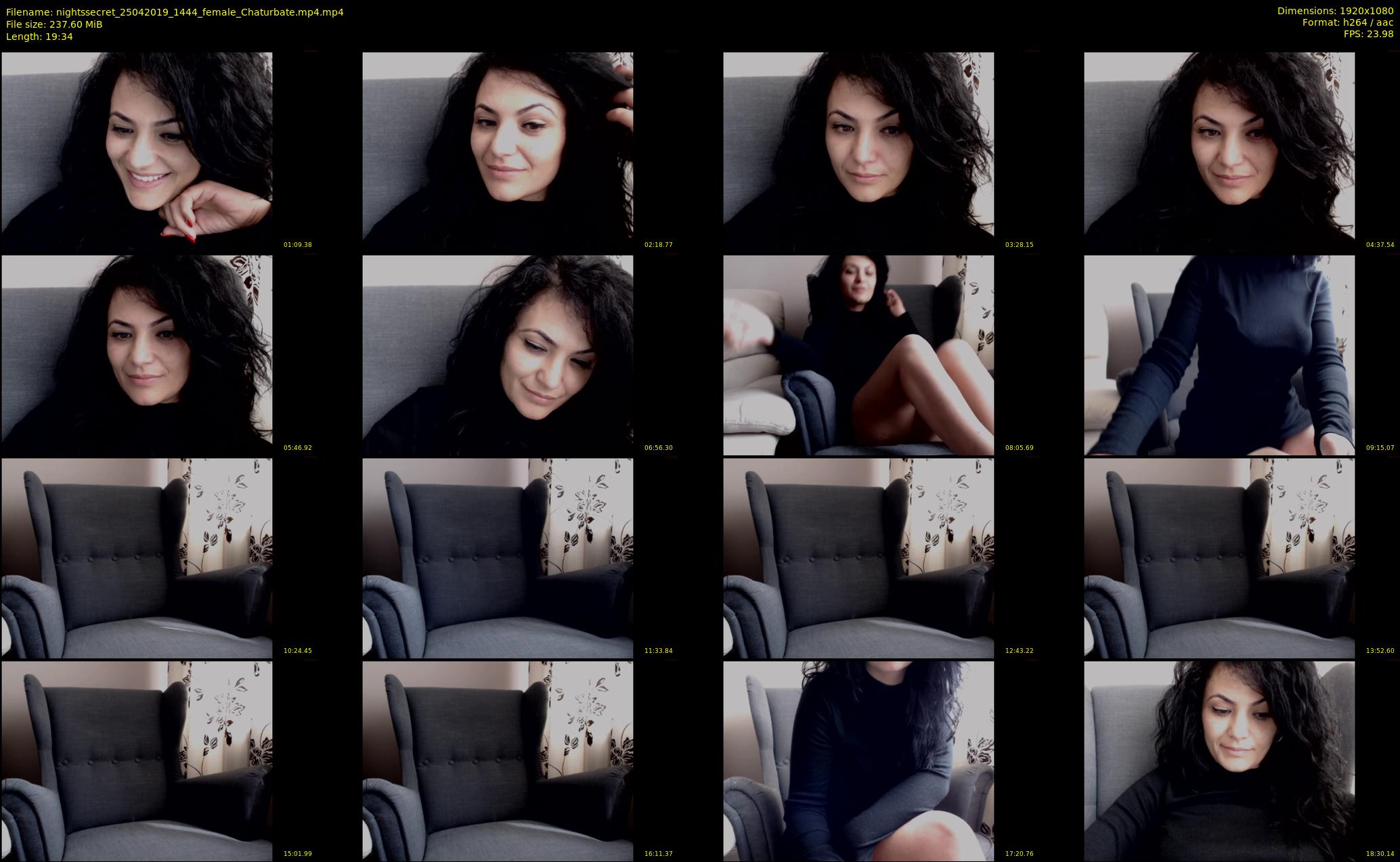 nightssecret — 20 minute Chaturbate female cam show recording, 1080p, Apr 25, 2019