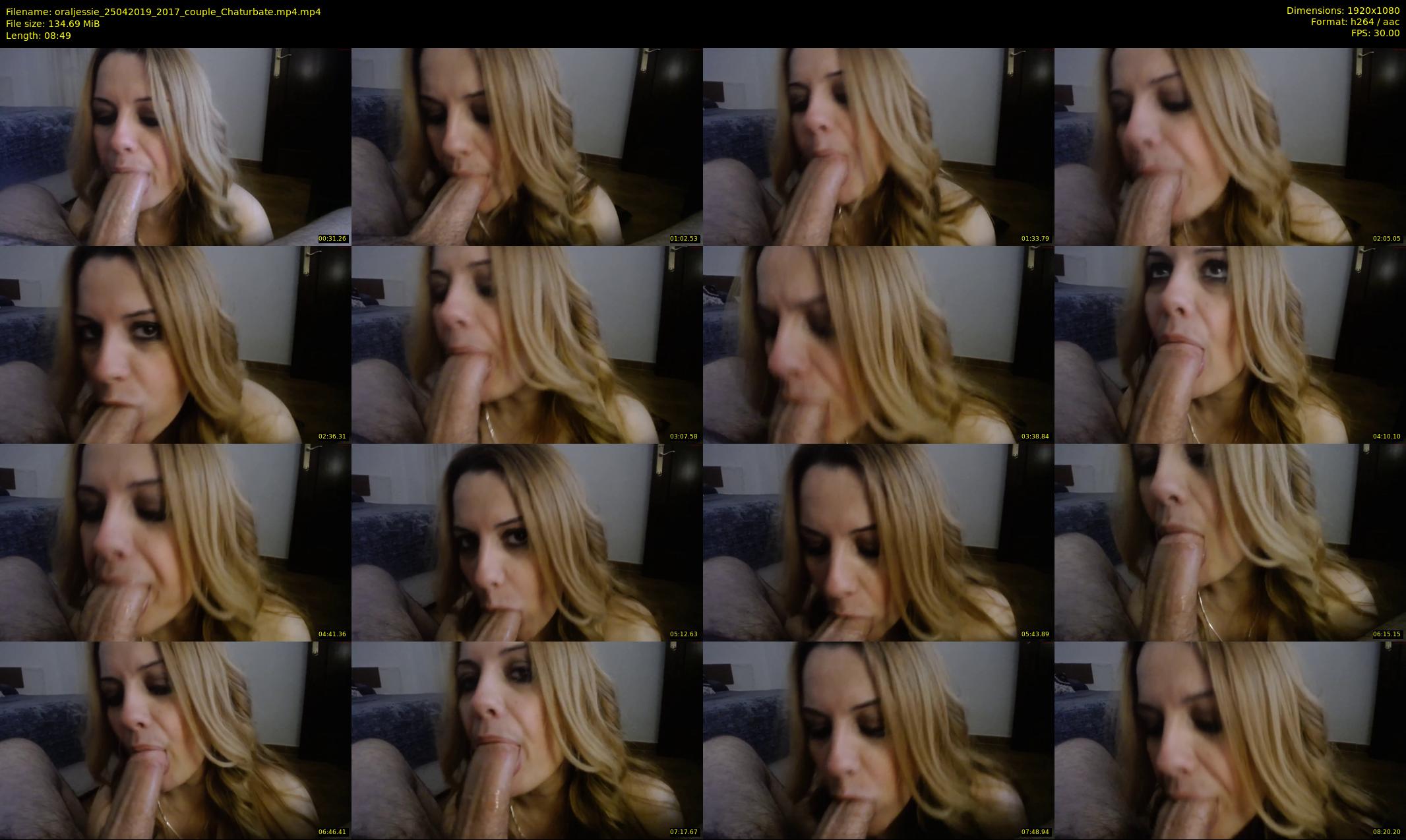oraljessie — 9 minute Chaturbate couple cam show recording, 1080p, Apr 25, 2019