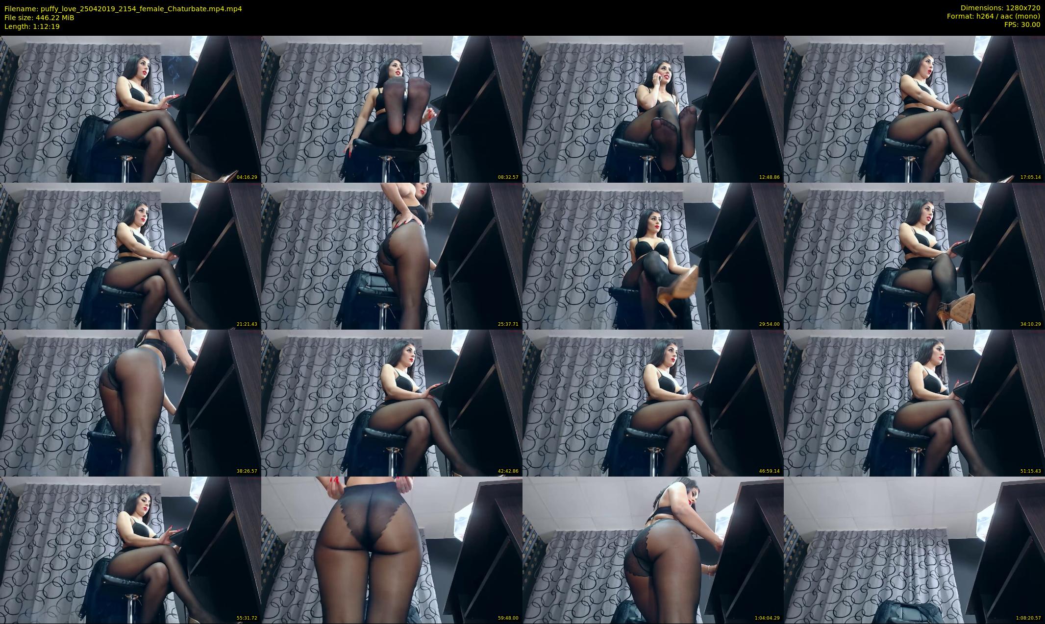puffy_love — 73 minute Chaturbate female cam show recording, 720p, Apr 25, 2019