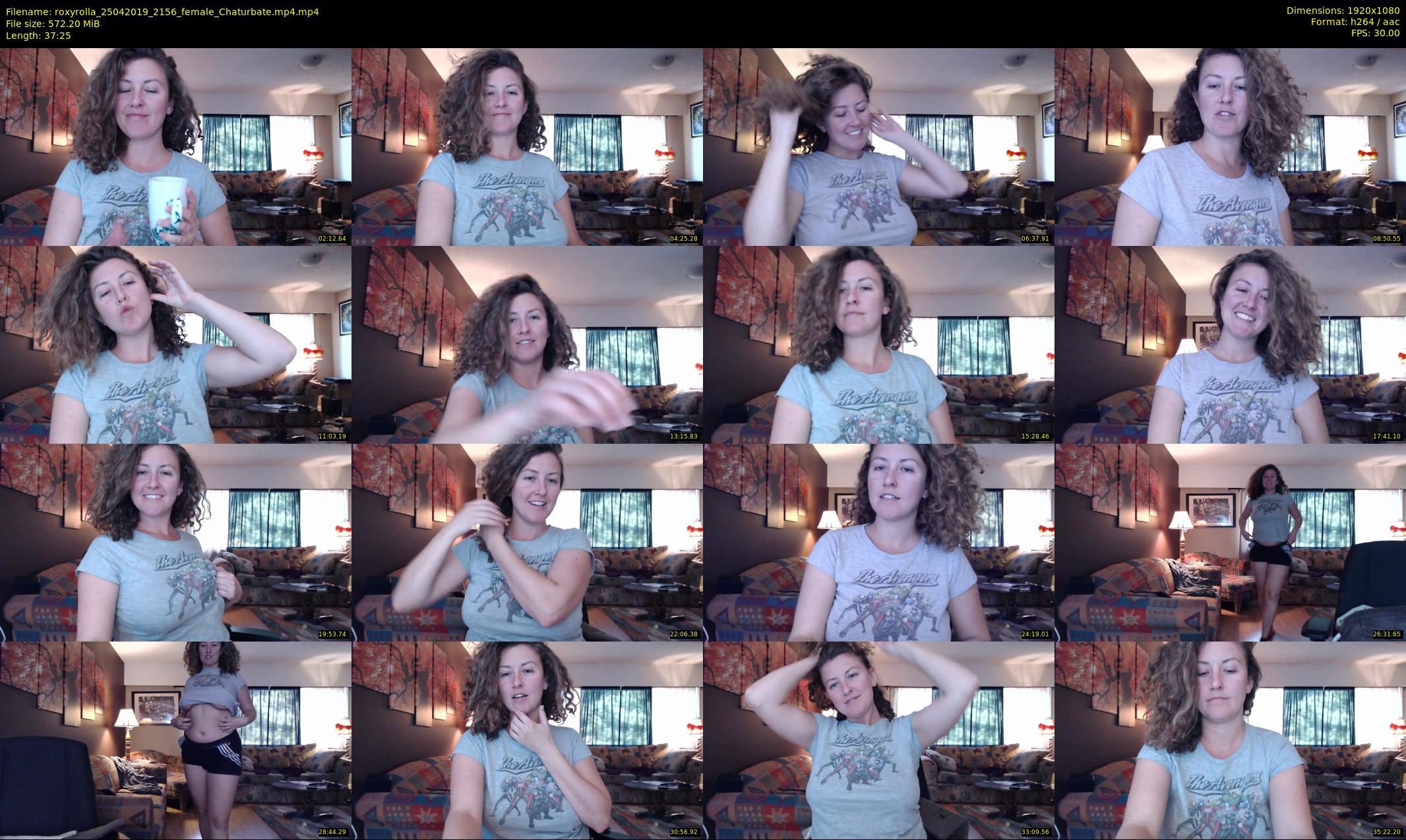 roxyrolla — 38 minute Chaturbate female cam show recording, 1080p, Apr 25, 2019
