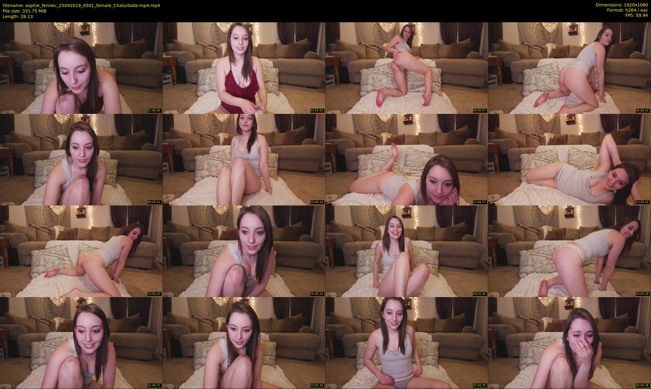 sophie_fennec — 29 minute Chaturbate female cam show recording, 1080p, Apr 25, 2019