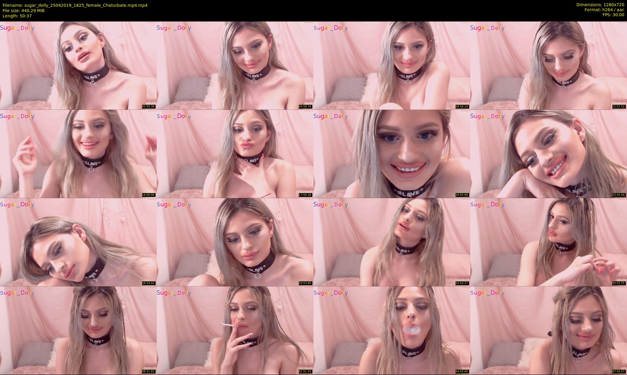sugar_dolly — 51 minute Chaturbate female cam show recording, 720p, Apr 25, 2019
