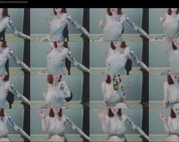temptingfox — 8 minute Chaturbate female cam show recording, 480p, Apr 25, 2019