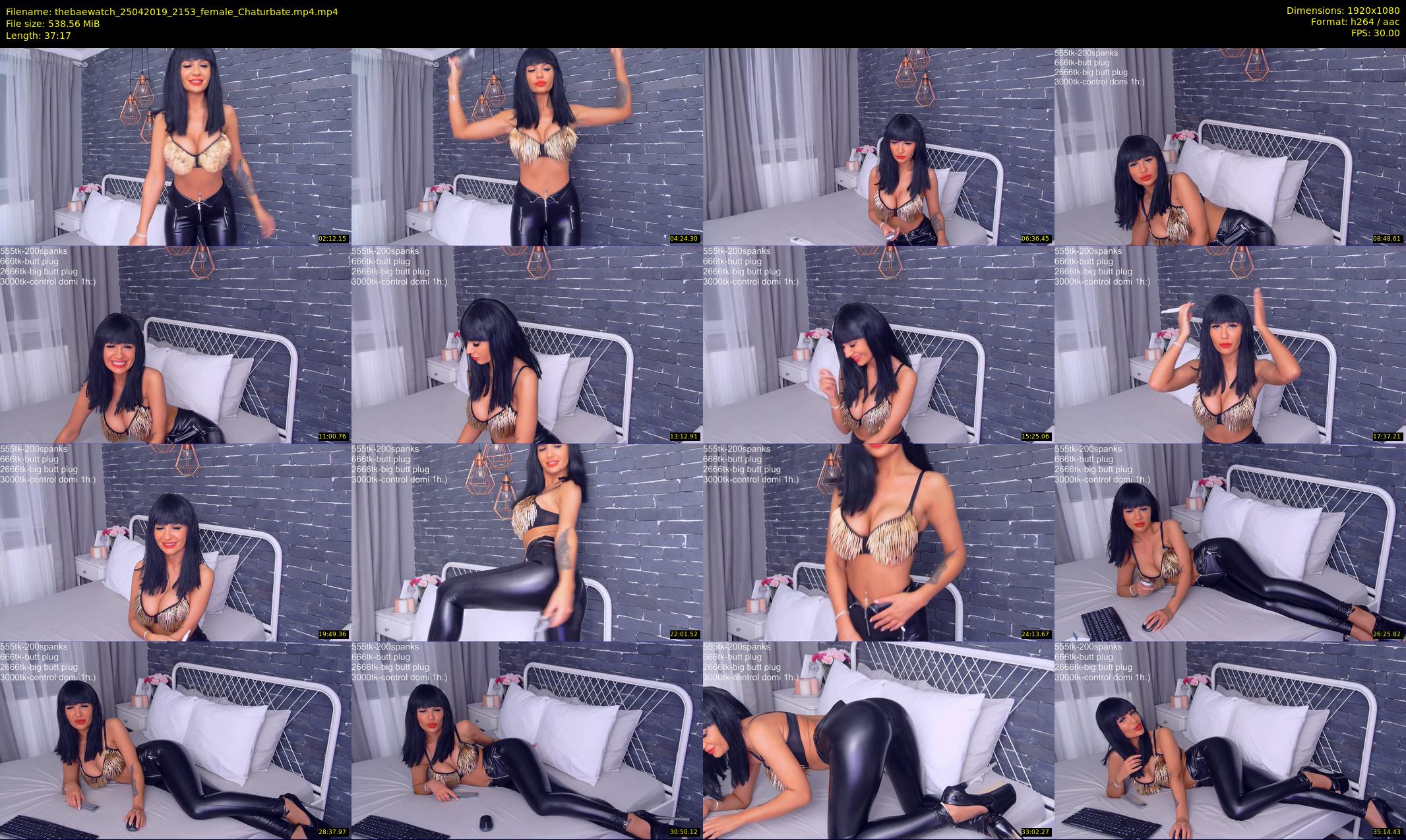 thebaewatch — 38 minute Chaturbate female cam show recording, 1080p, Apr 25, 2019